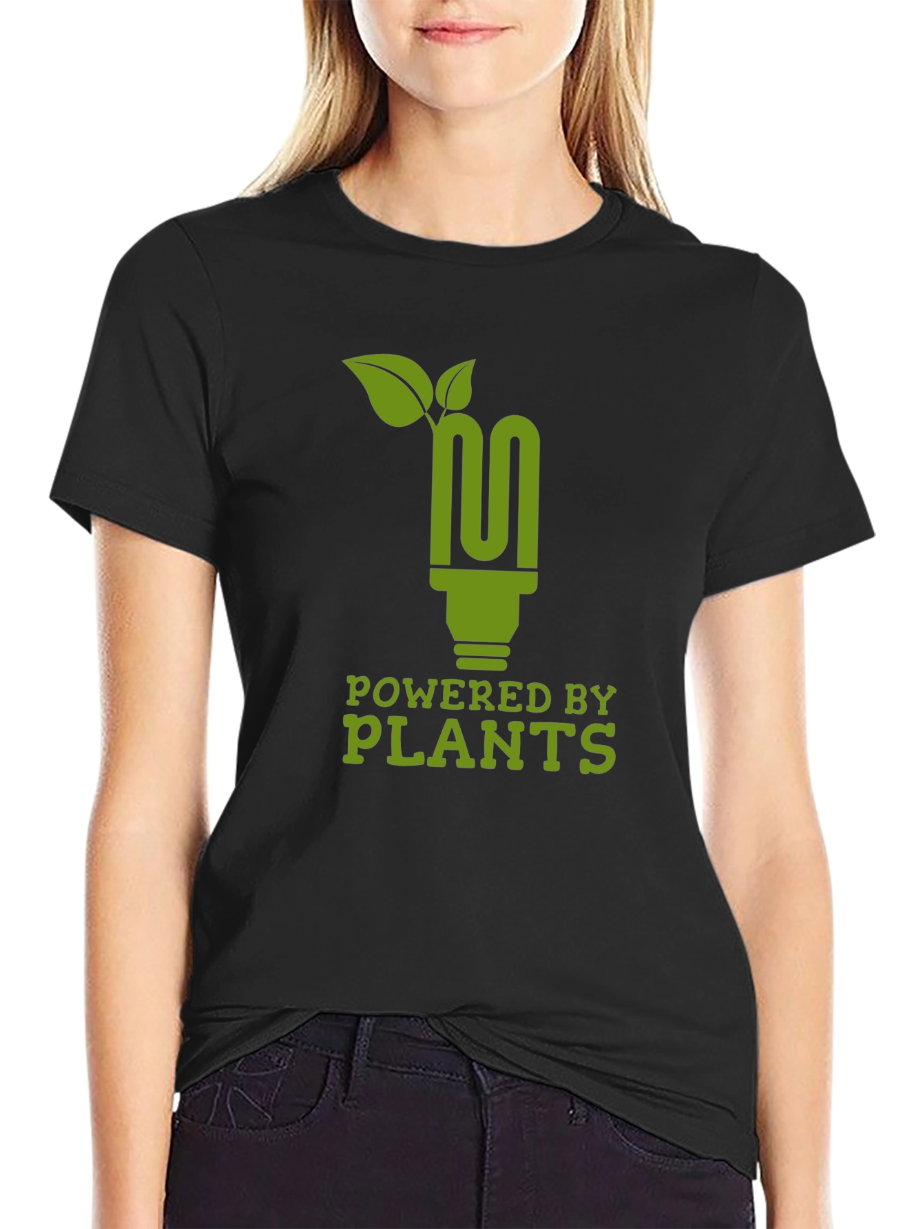 Powered by Plants Green Graphic Tee