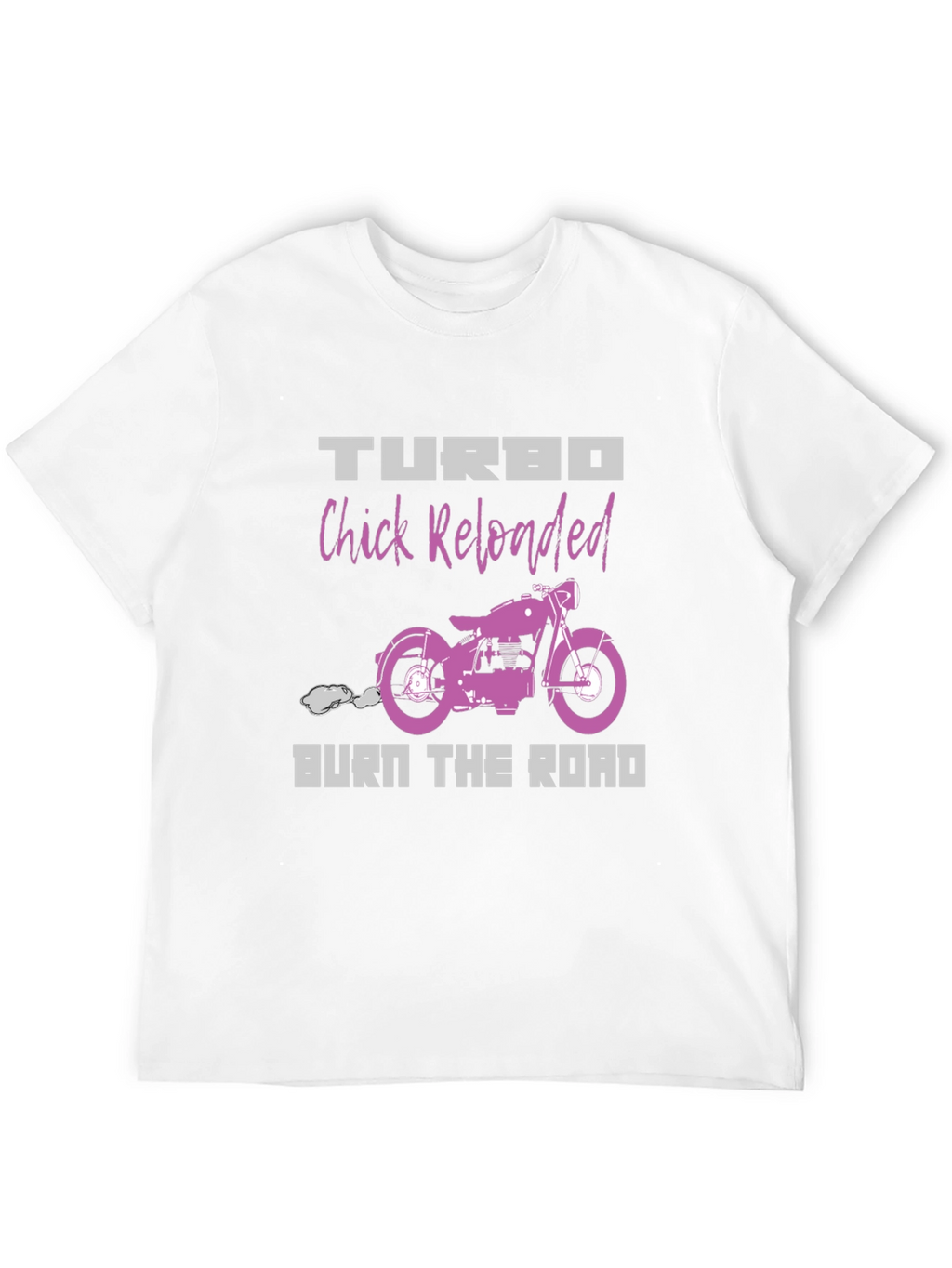 Turbo Chick Reloaded Black T-Shirt