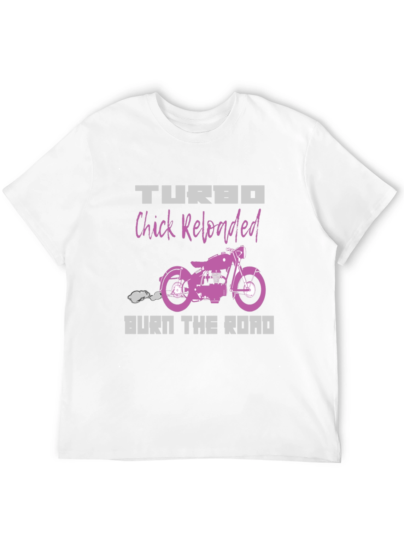 Turbo Chick Reloaded Black T-Shirt