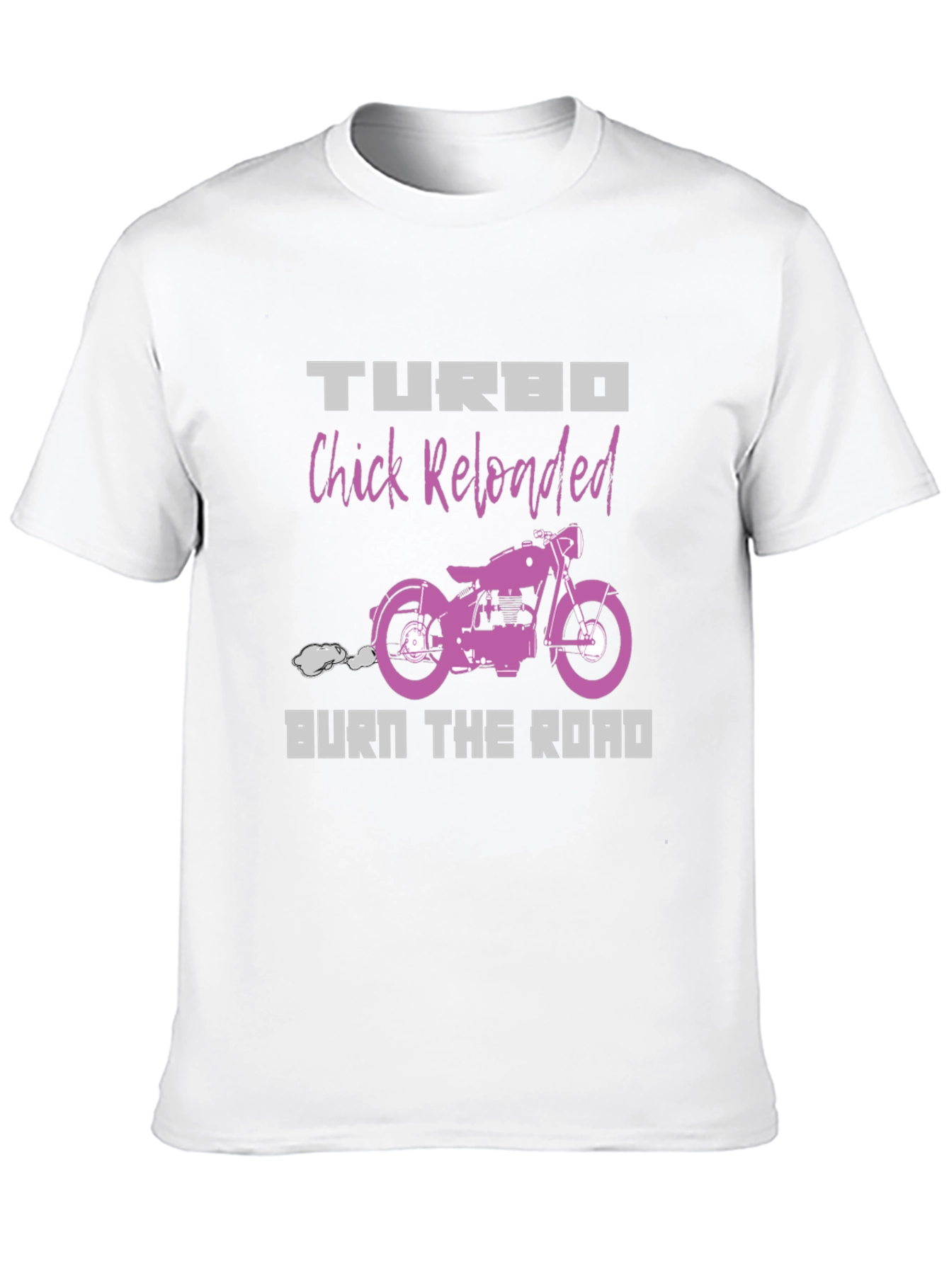 Turbo Chick Reloaded Black T-Shirt