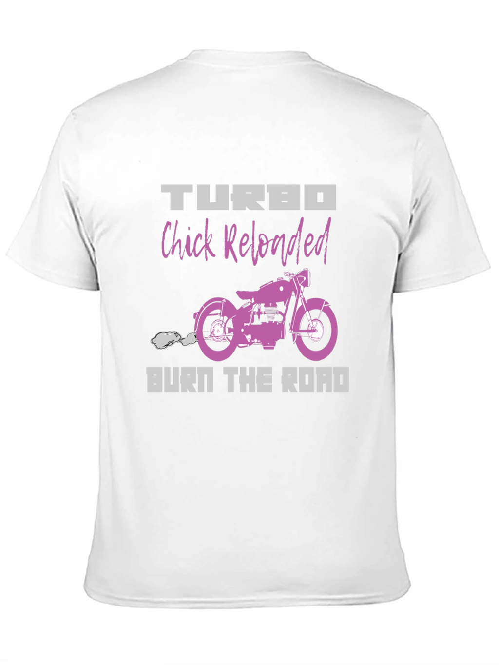 Turbo Chick Reloaded Black T-Shirt