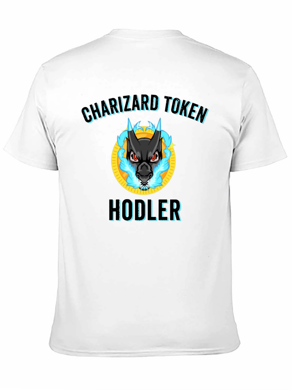 Charizard Token Hodler Black T-Shirt