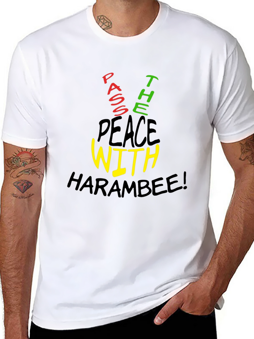 Pass the Peace With Harambee T-Shirt