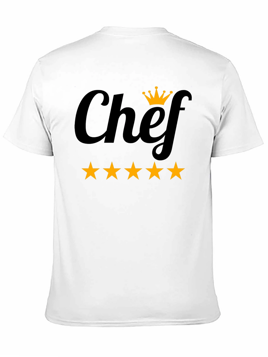Chef Five-Star T-Shirt | Culinary Royalty Tee