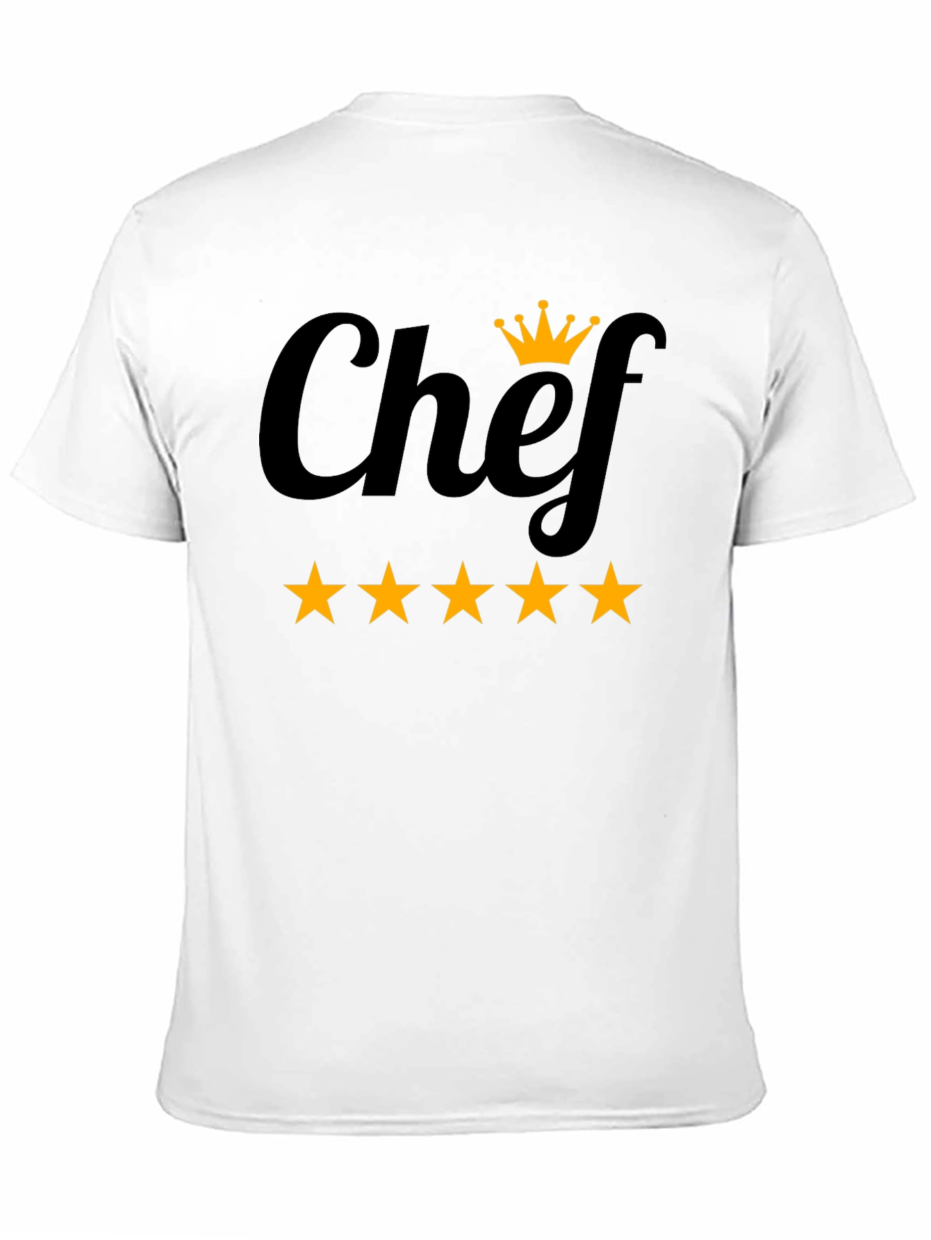 Chef Five-Star T-Shirt | Culinary Royalty Tee