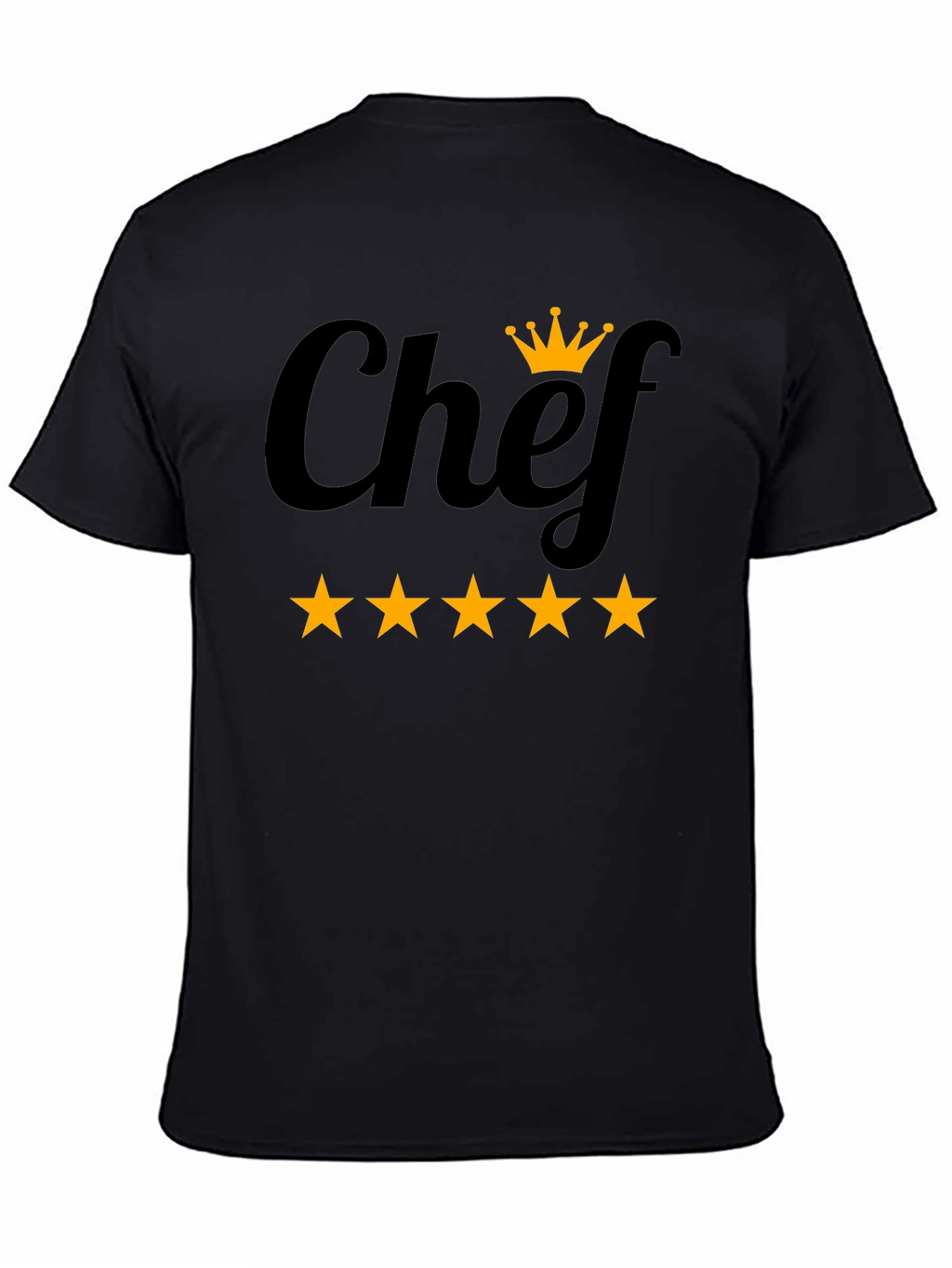 Chef Five-Star T-Shirt | Culinary Royalty Tee