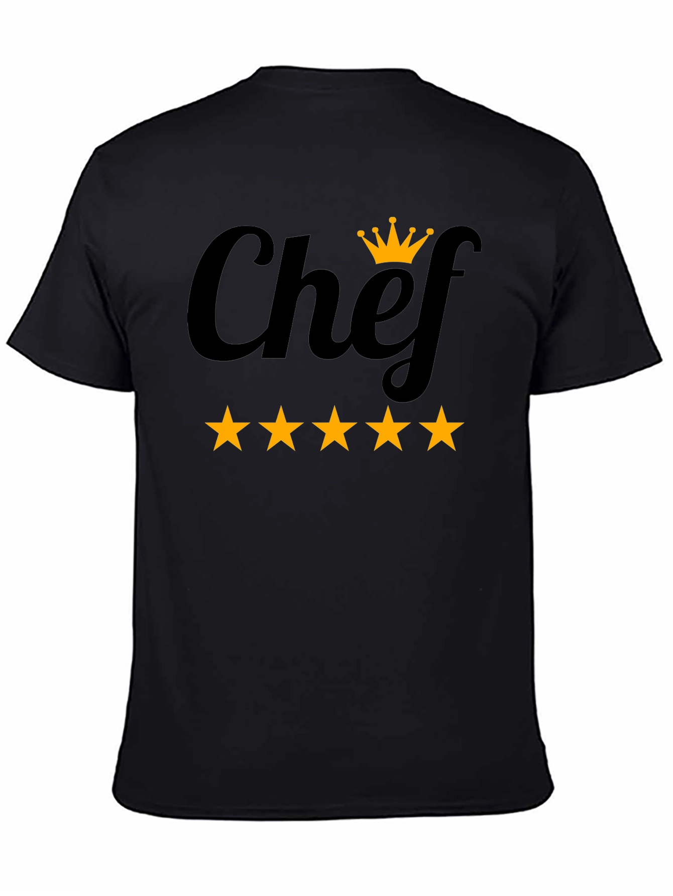 Chef Five-Star T-Shirt | Culinary Royalty Tee