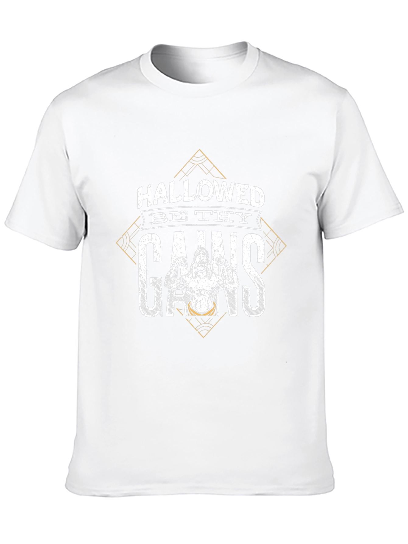 Hallowed Be Thy Gains Black T-Shirt