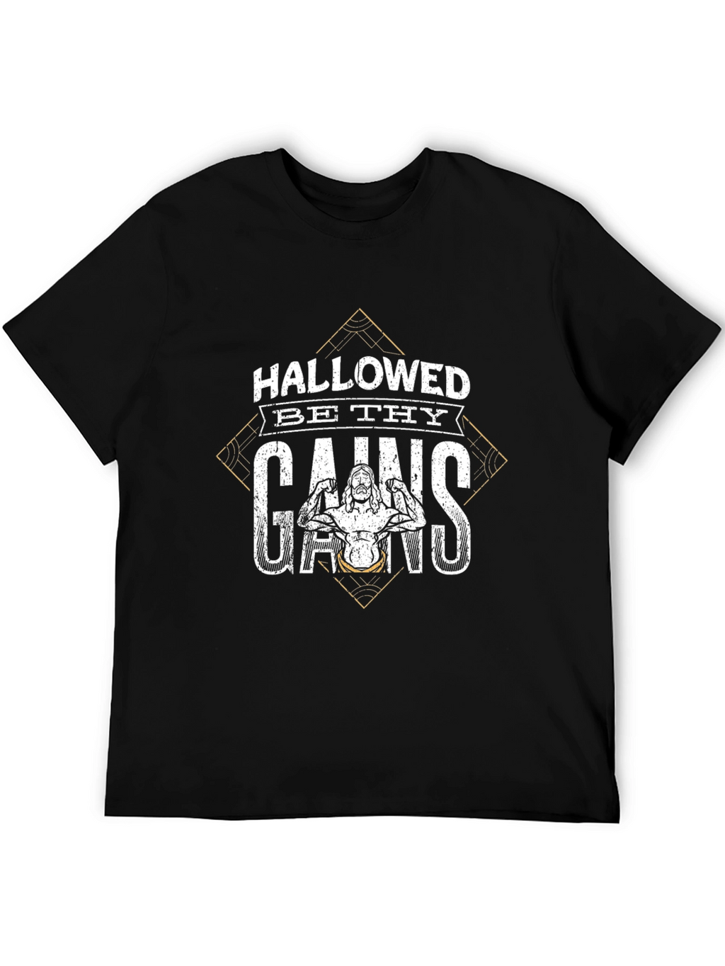 Hallowed Be Thy Gains Black T-Shirt