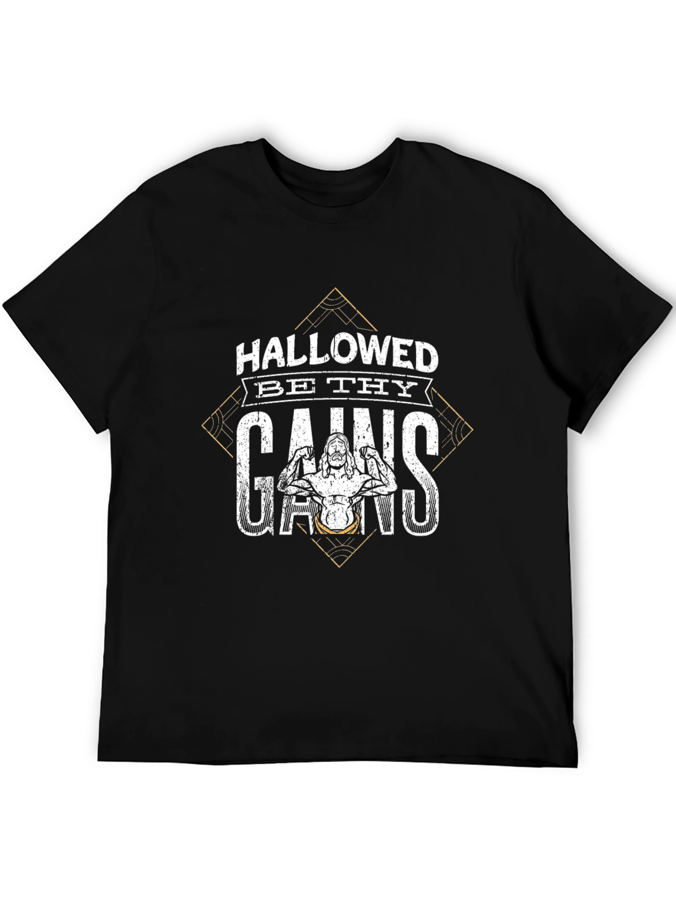 Hallowed Be Thy Gains Black T-Shirt