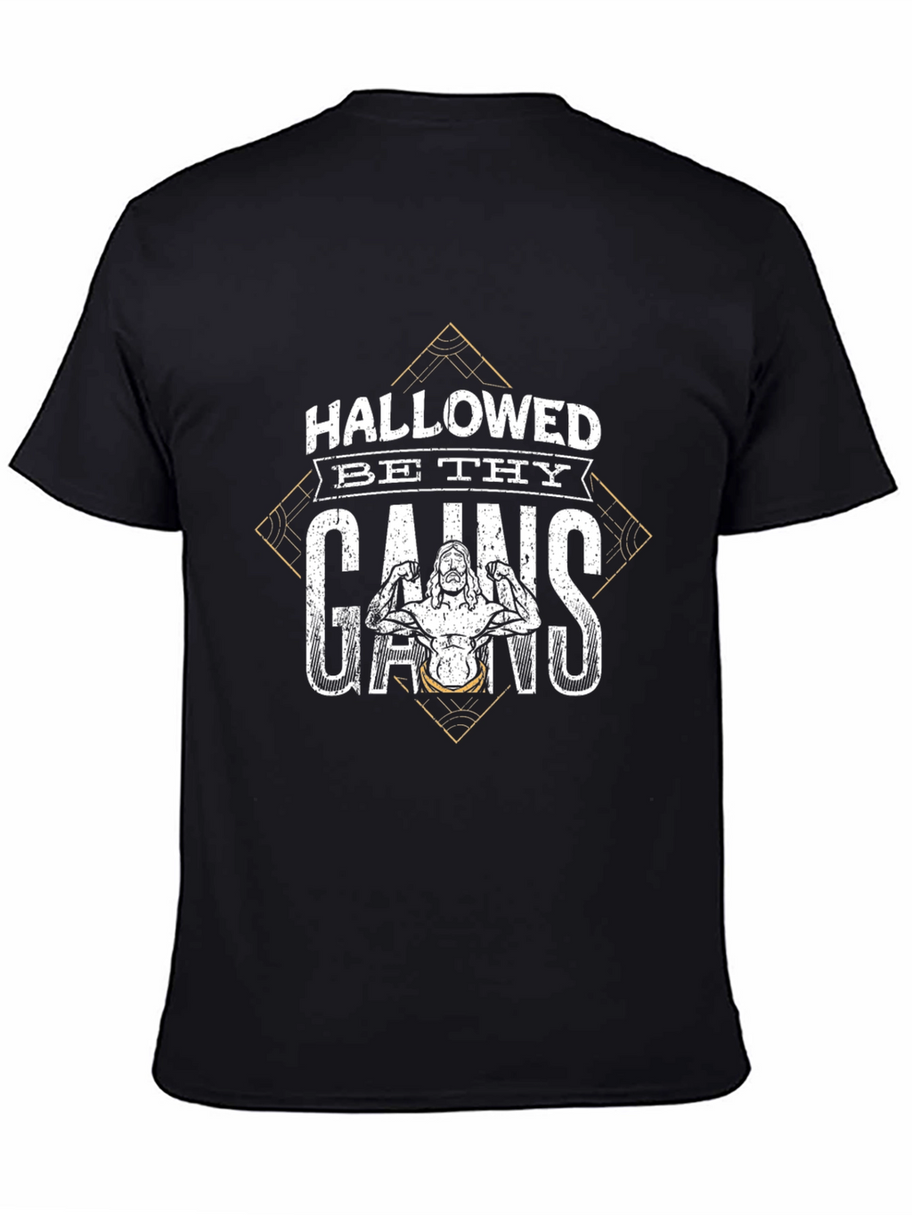 Hallowed Be Thy Gains Black T-Shirt