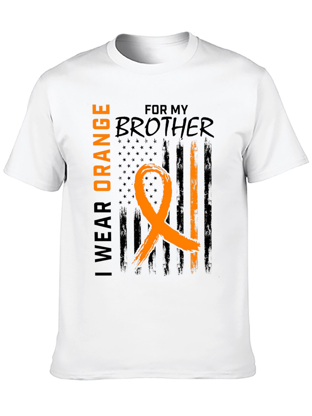 I Wear Orange For My Brother T-Shirt