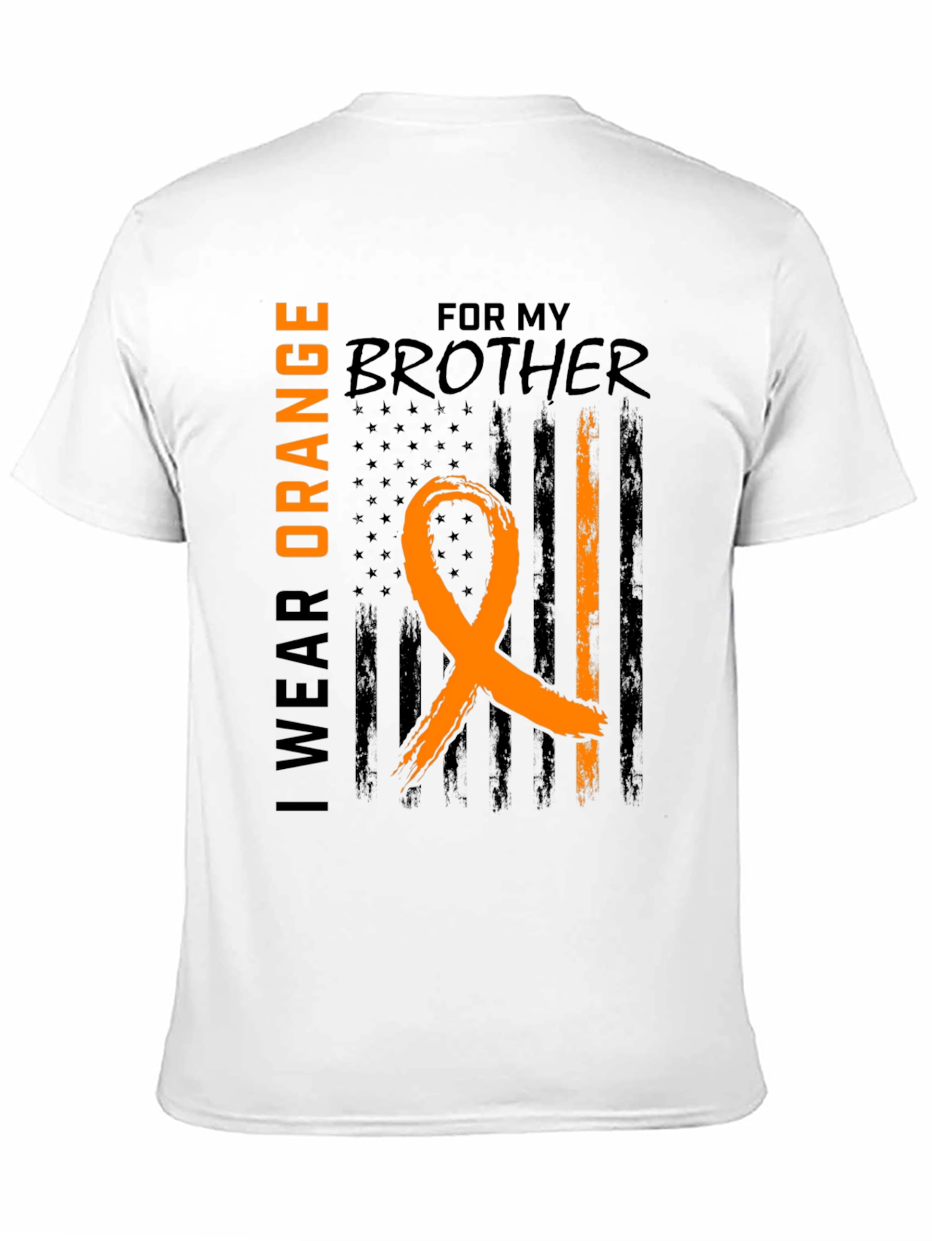 I Wear Orange For My Brother T-Shirt
