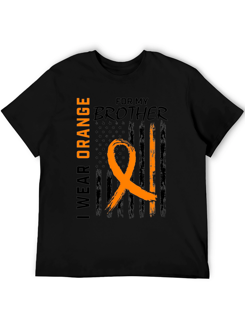 I Wear Orange For My Brother T-Shirt