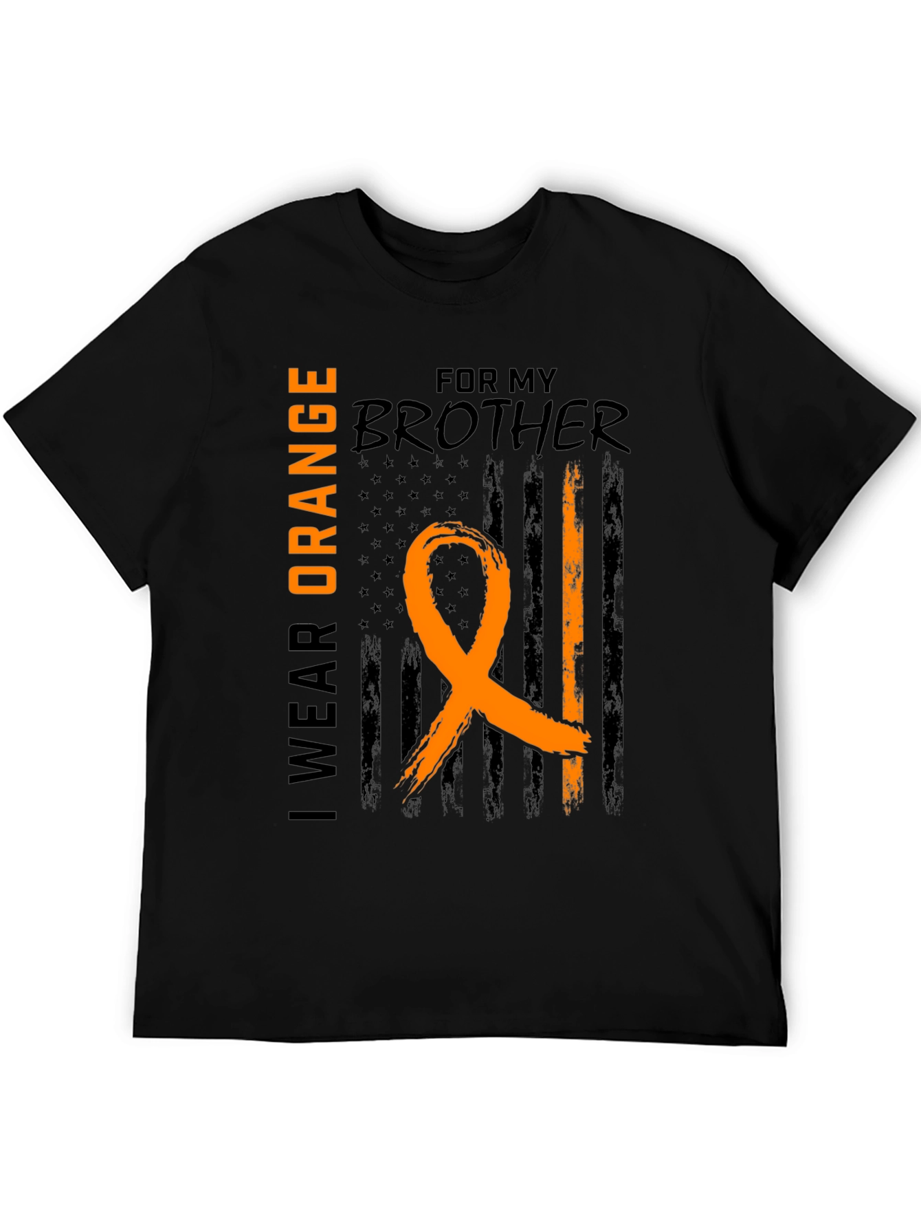 I Wear Orange For My Brother T-Shirt