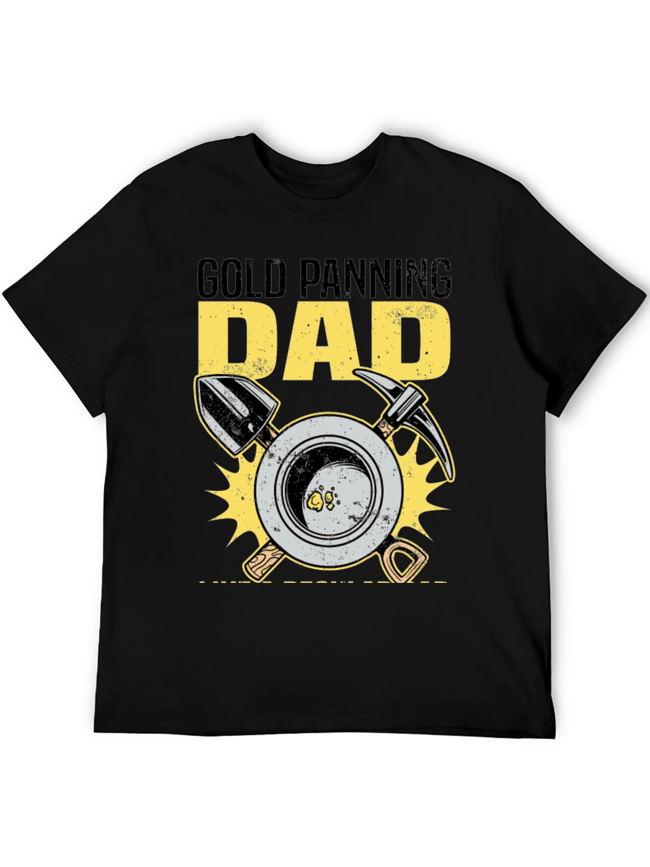 Gold Panning Dad Graphic T-Shirt