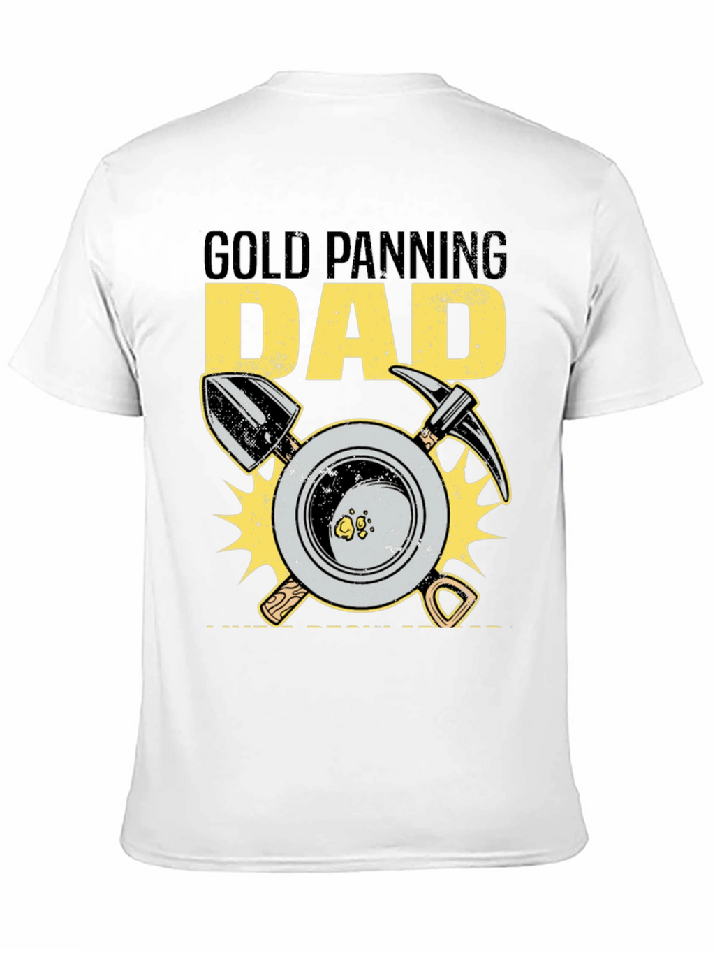 Gold Panning Dad Graphic T-Shirt