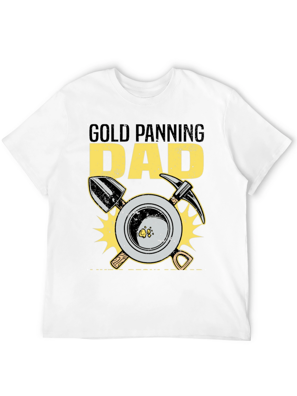 Gold Panning Dad Graphic T-Shirt