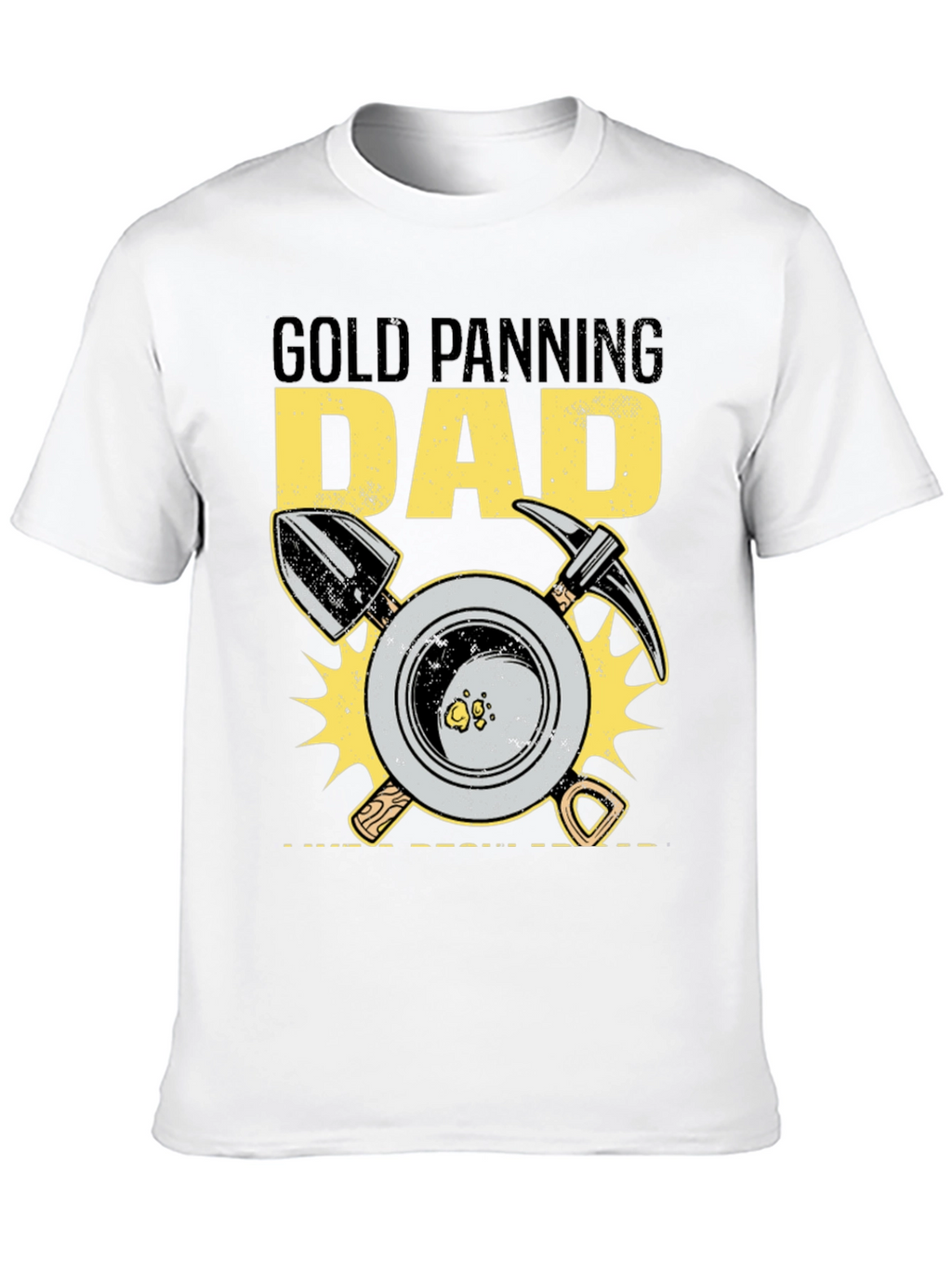 Gold Panning Dad Graphic T-Shirt