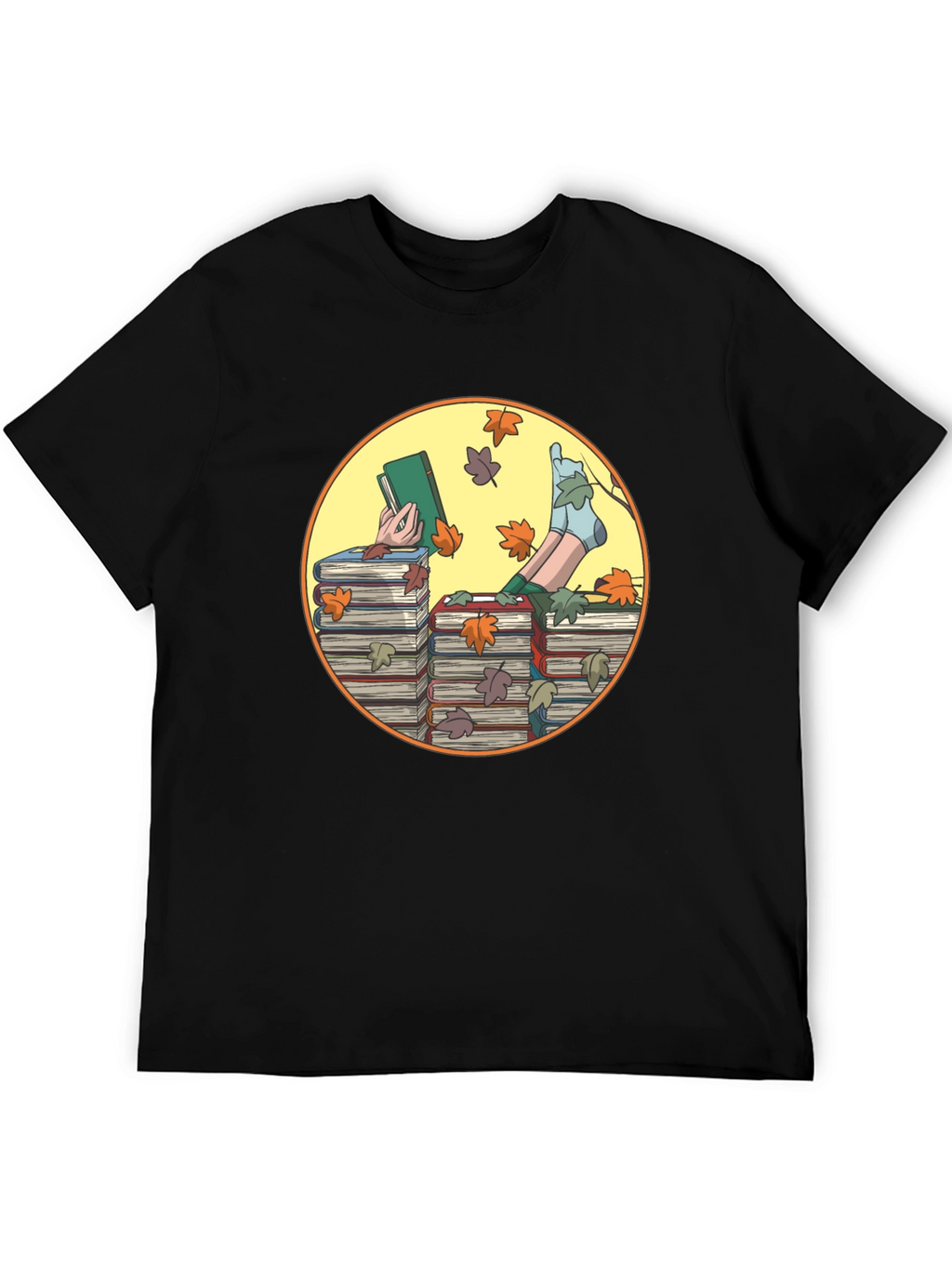 Book Lover Graphic T-Shirt - Cozy Reading Tee