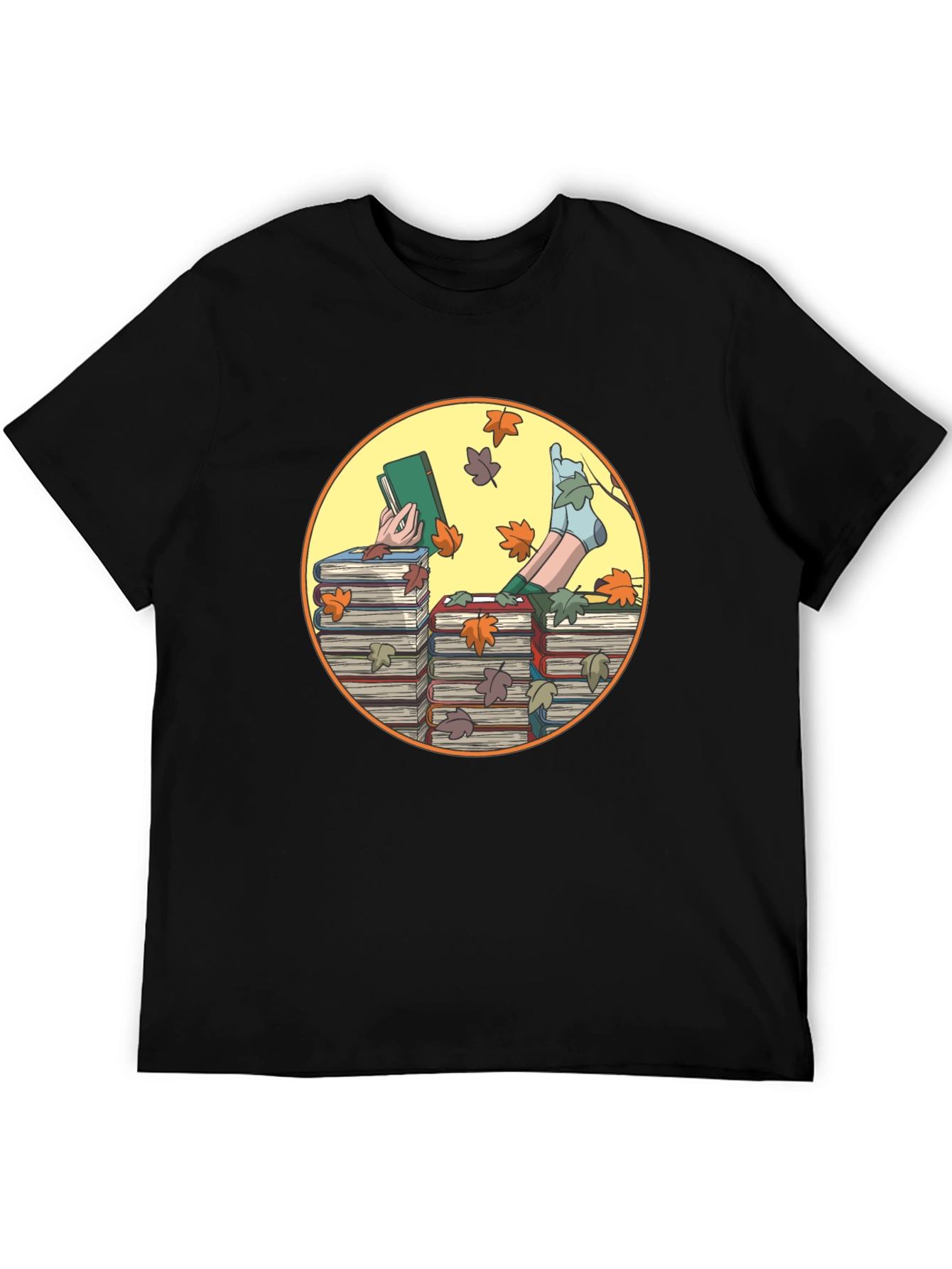 Book Lover Graphic T-Shirt - Cozy Reading Tee