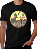 Book Lover Graphic T-Shirt - Cozy Reading Tee