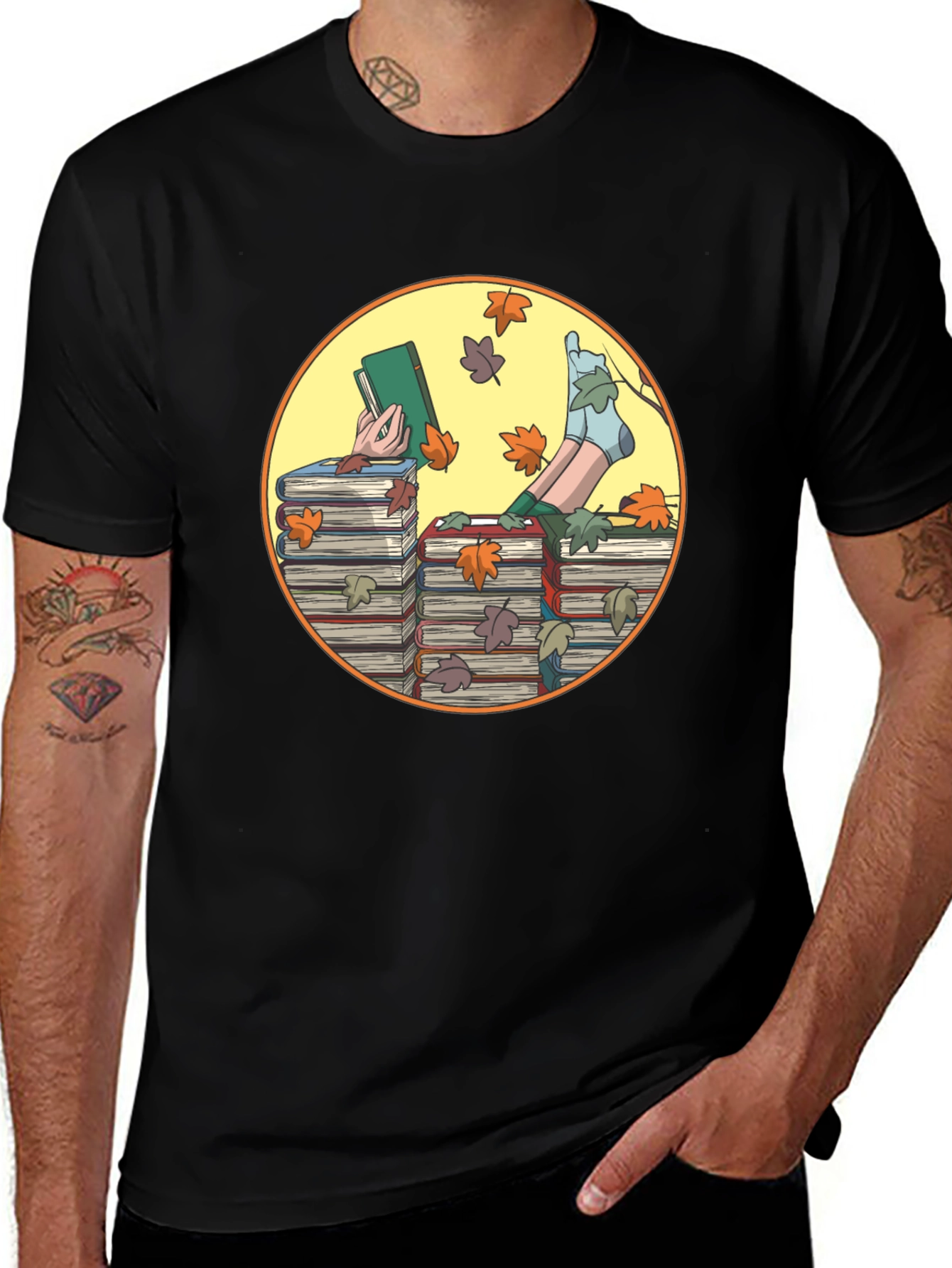 Book Lover Graphic T-Shirt - Cozy Reading Tee