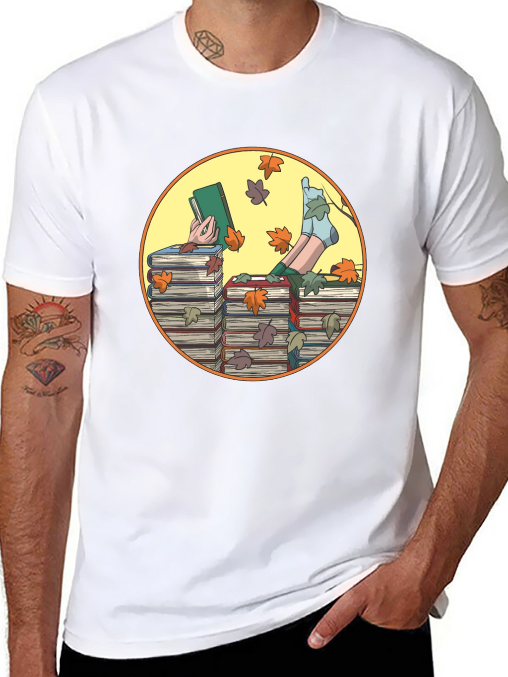 Book Lover Graphic T-Shirt - Cozy Reading Tee