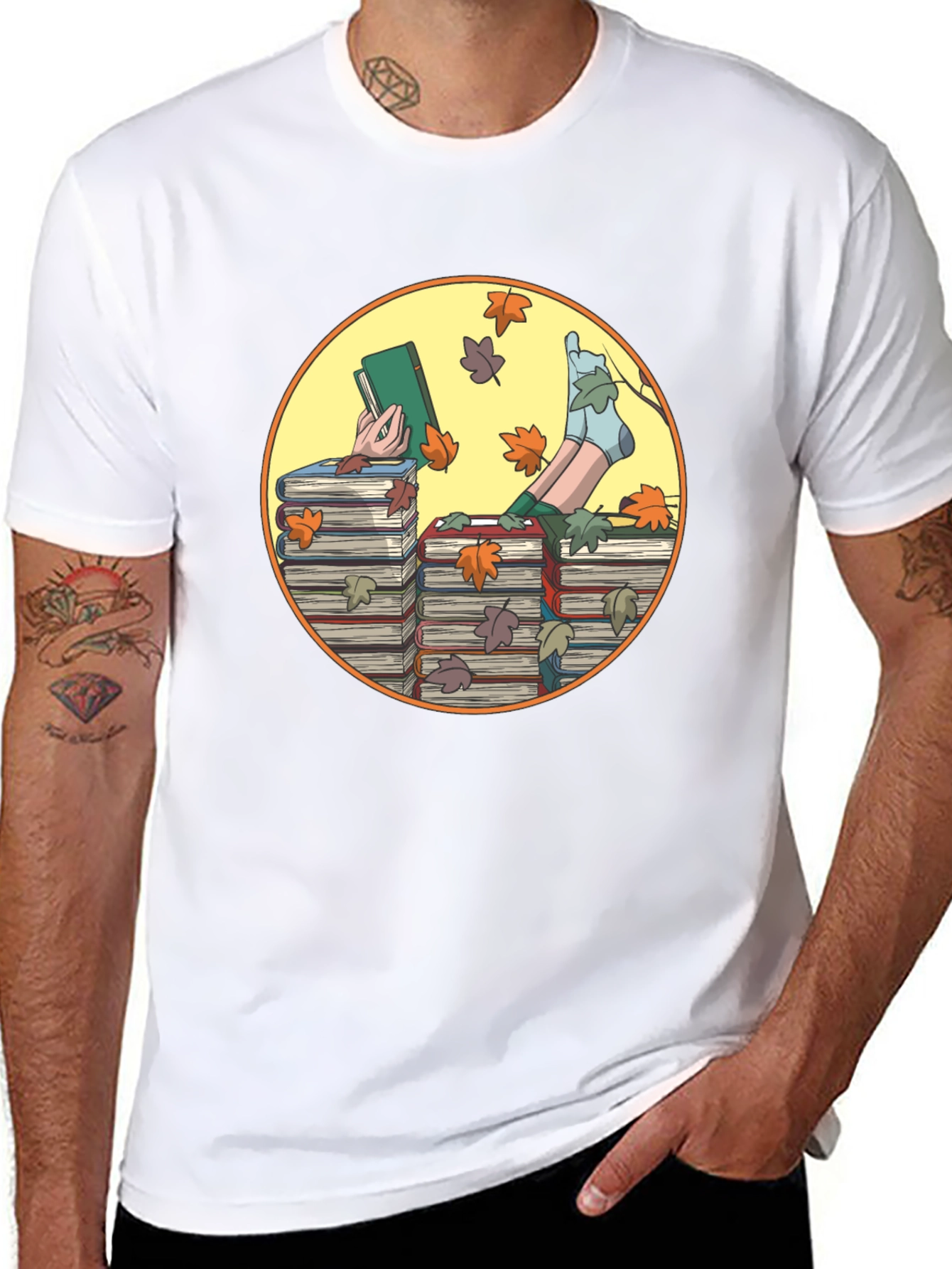 Book Lover Graphic T-Shirt - Cozy Reading Tee