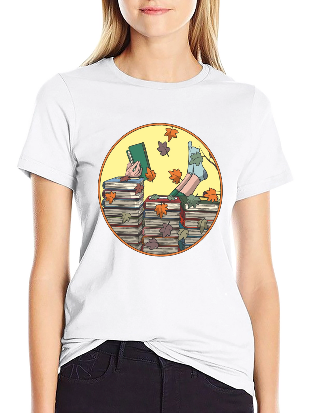 Book Lover Graphic T-Shirt - Cozy Reading Tee
