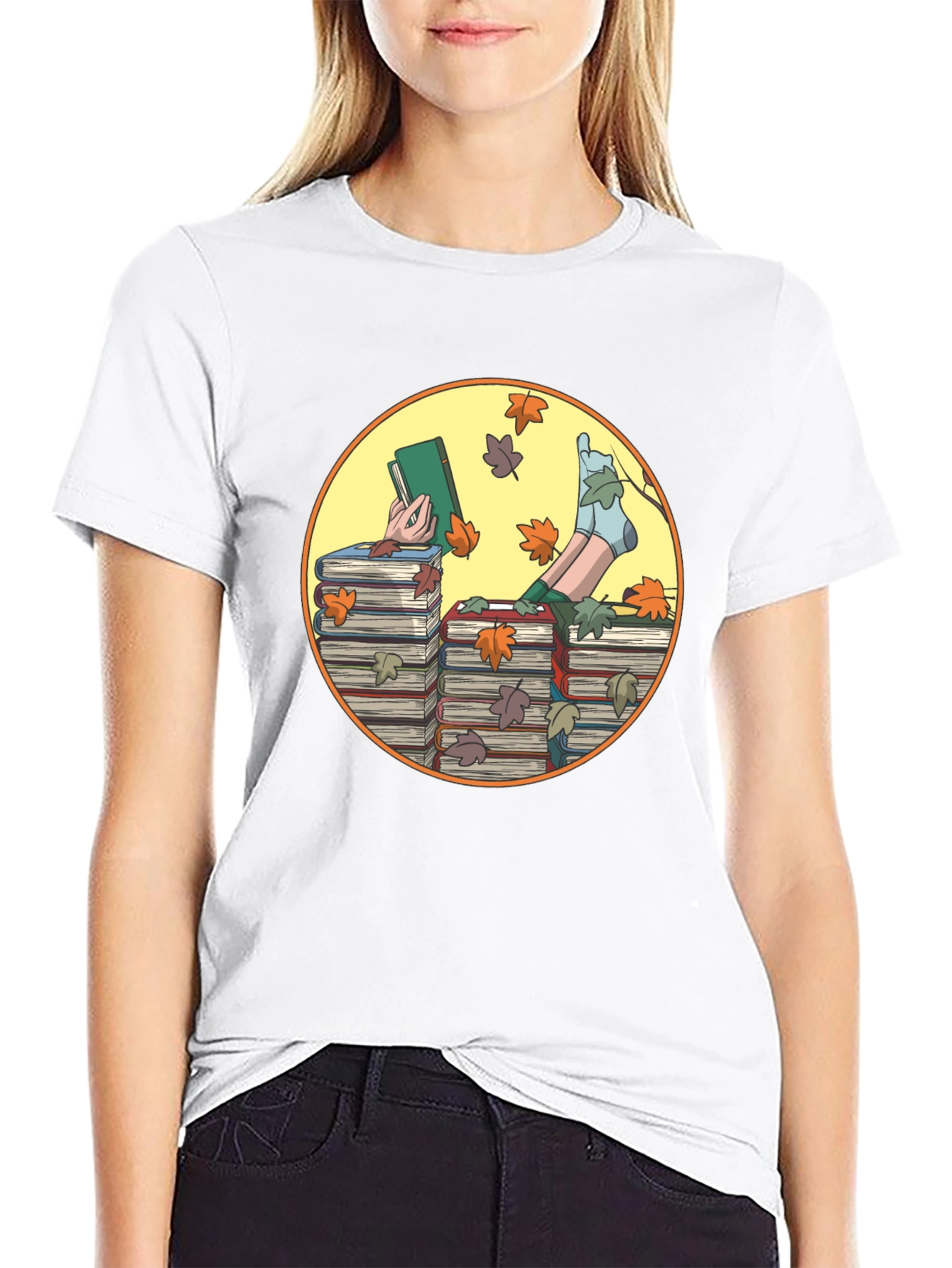 Book Lover Graphic T-Shirt - Cozy Reading Tee