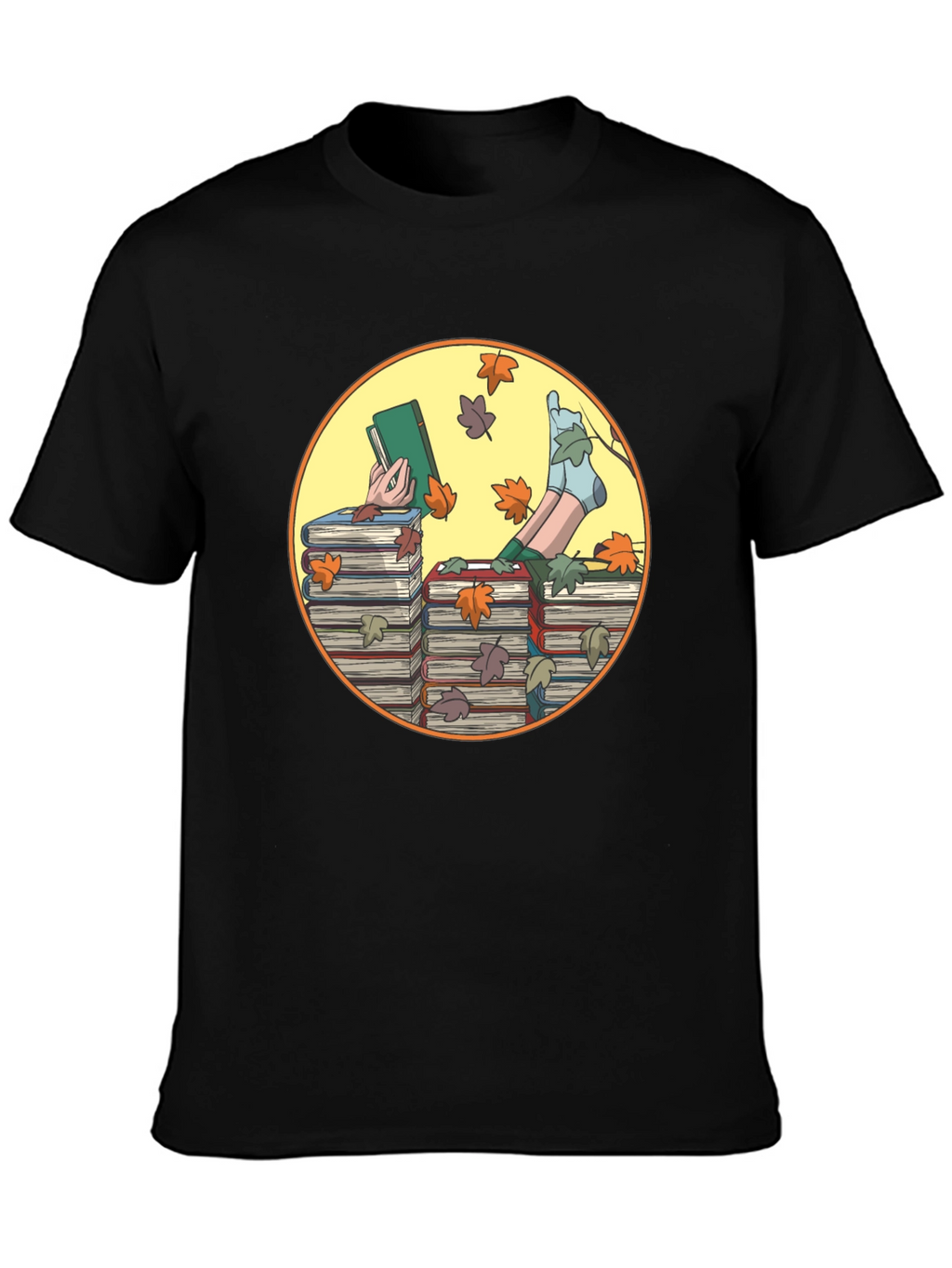 Book Lover Graphic T-Shirt - Cozy Reading Tee