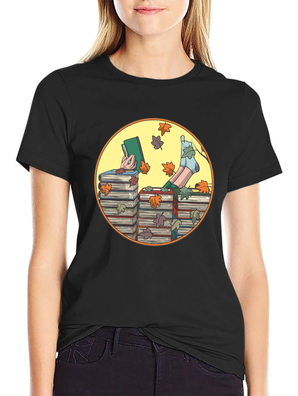 Book Lover Graphic T-Shirt - Cozy Reading Tee