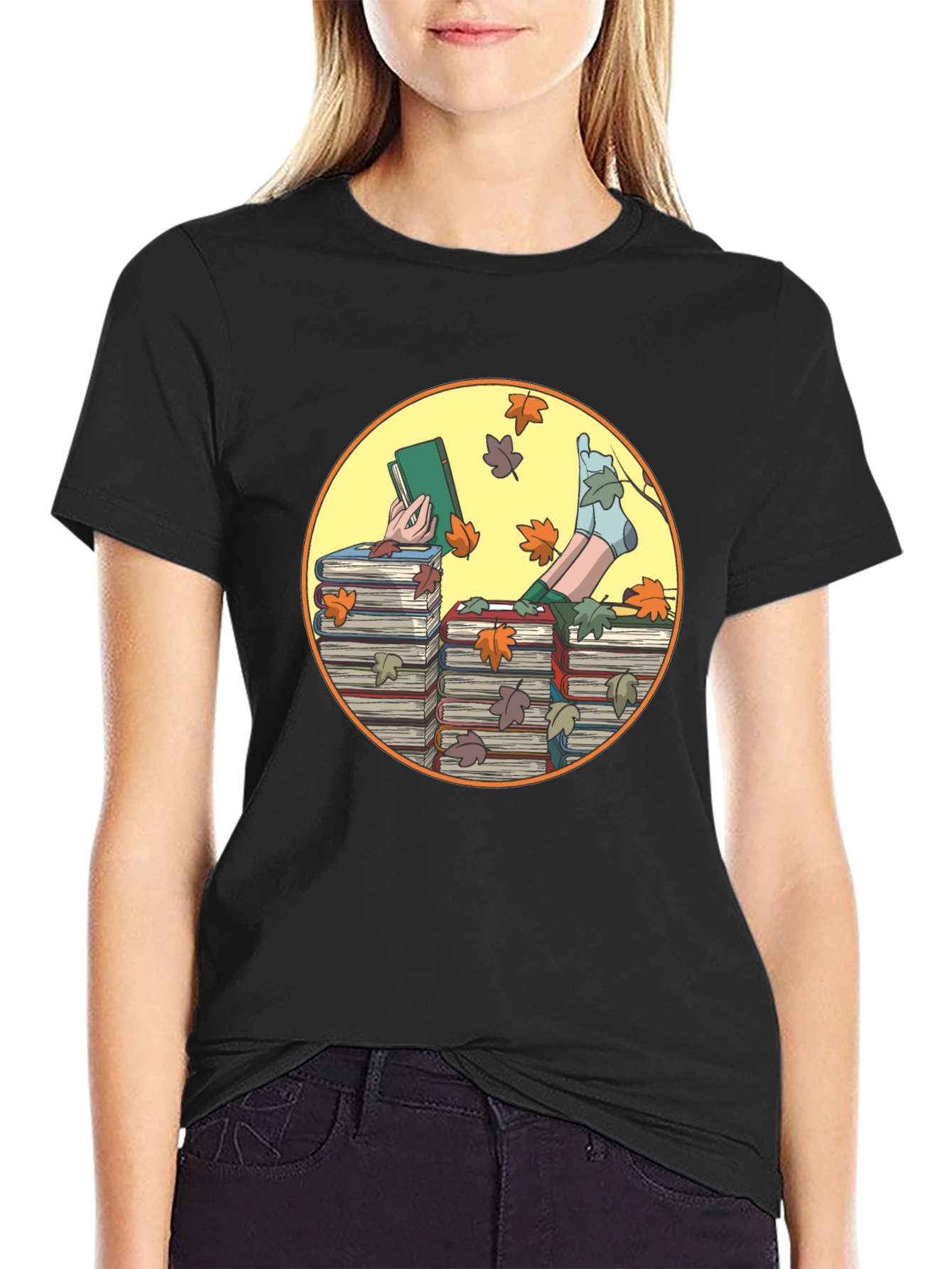 Book Lover Graphic T-Shirt - Cozy Reading Tee