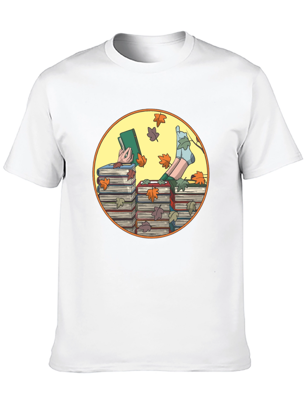 Book Lover Graphic T-Shirt - Cozy Reading Tee