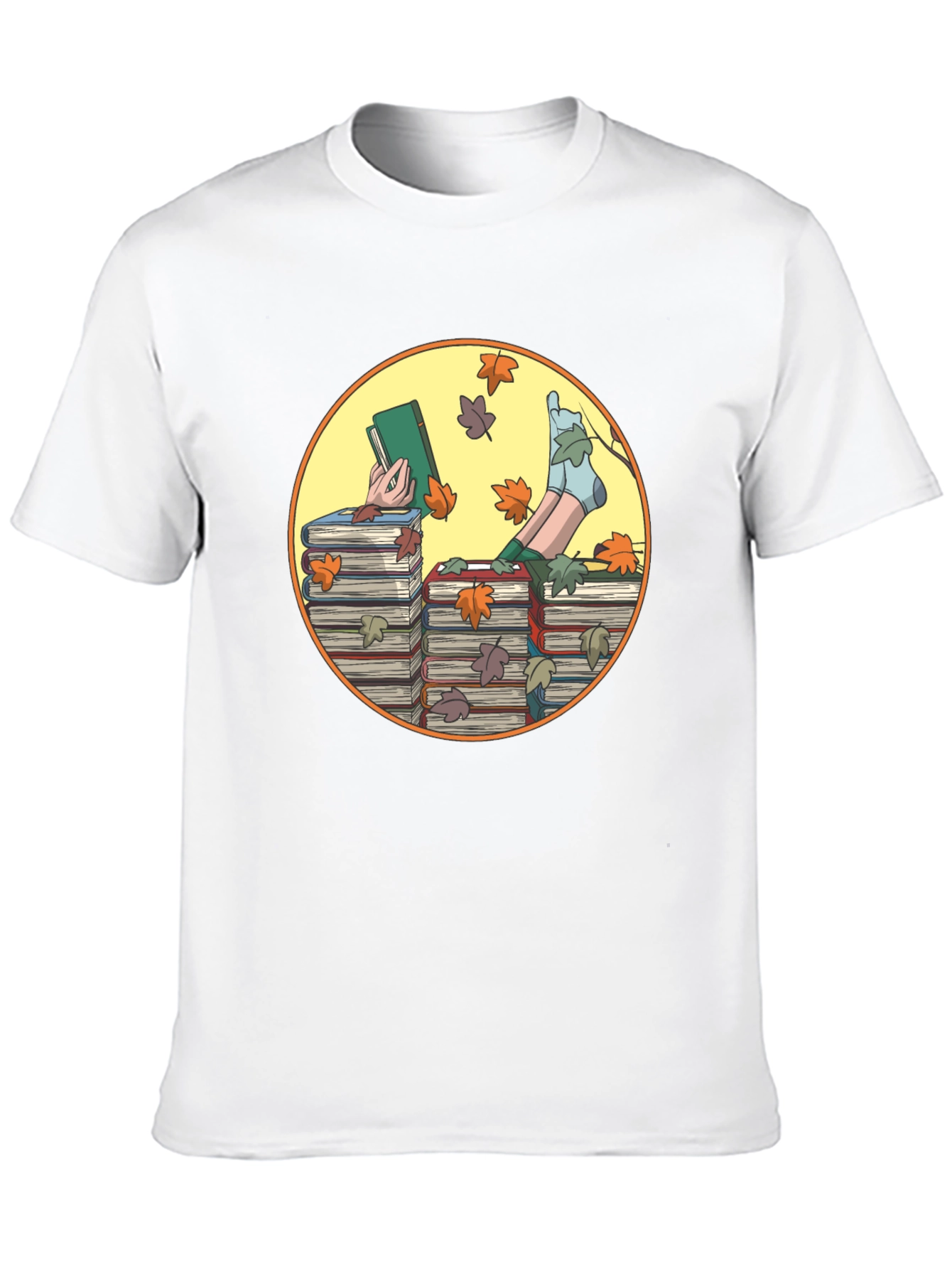 Book Lover Graphic T-Shirt - Cozy Reading Tee