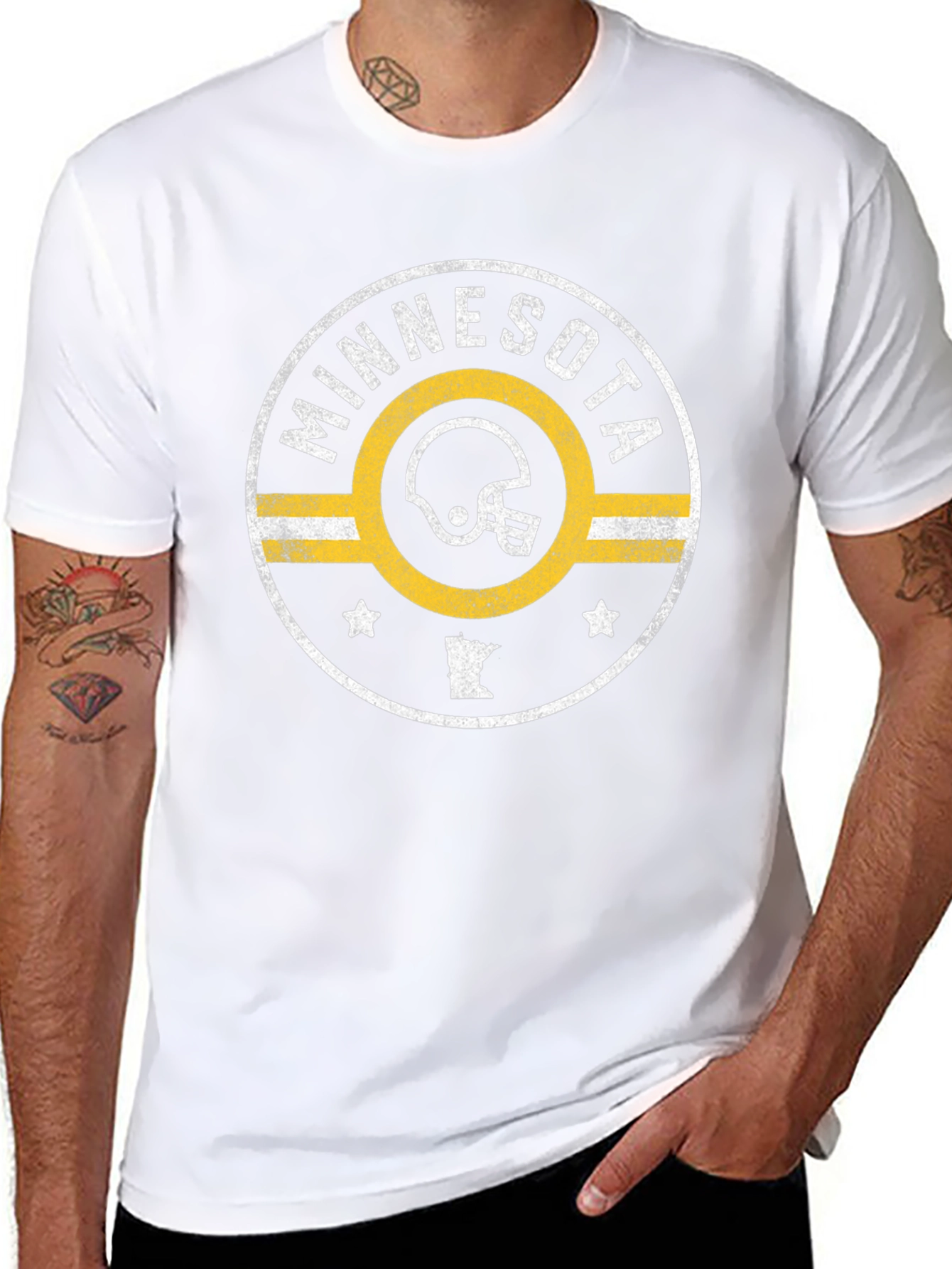 Minnesota Football Helmet T-Shirt