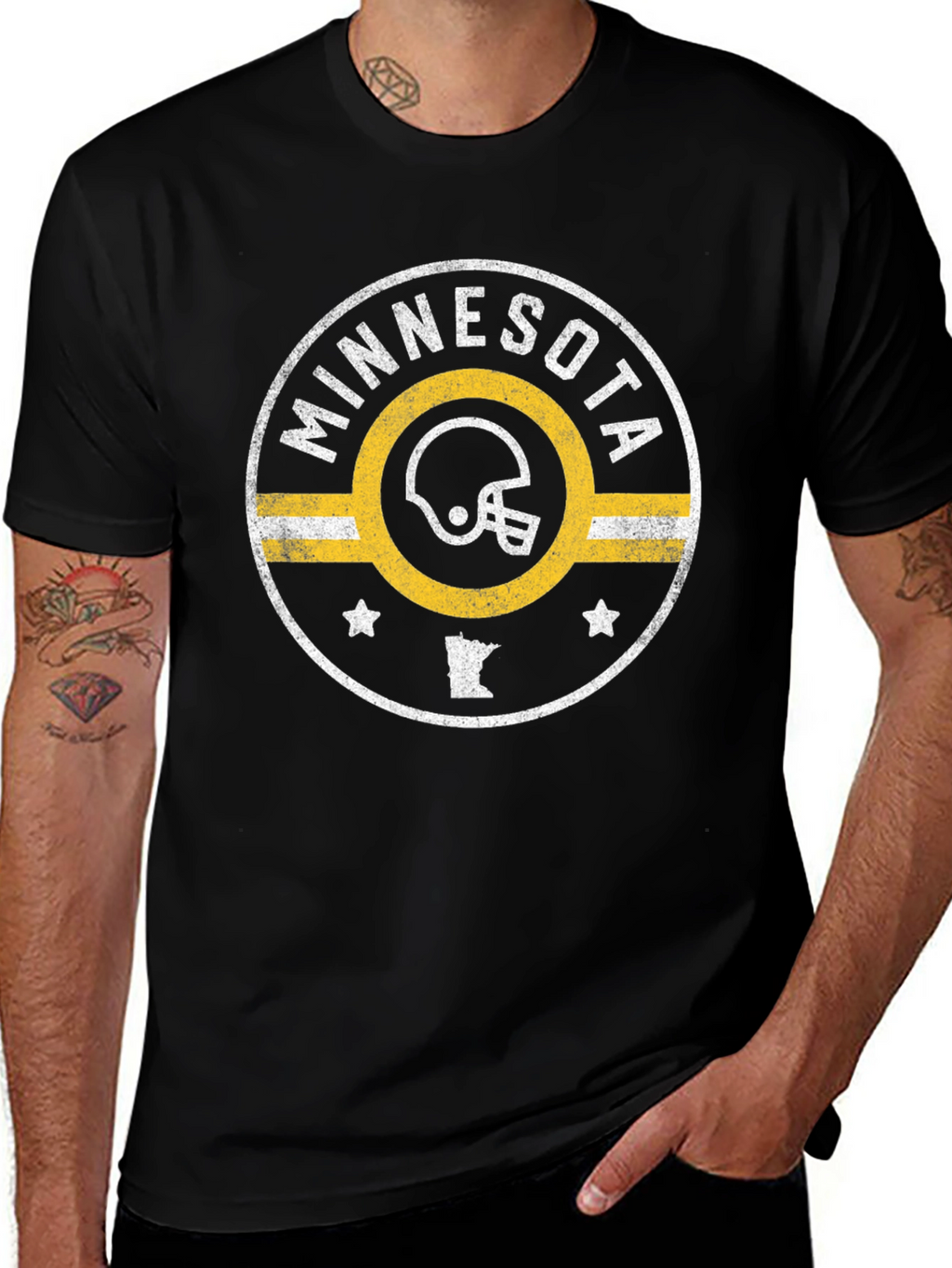 Minnesota Football Helmet T-Shirt