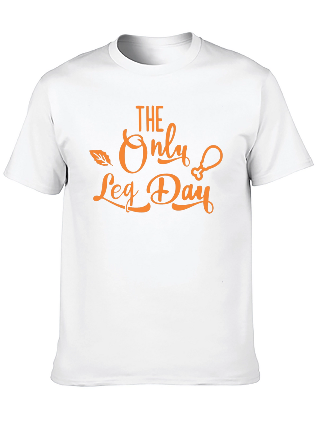Funny Thanksgiving Leg Day T-Shirt