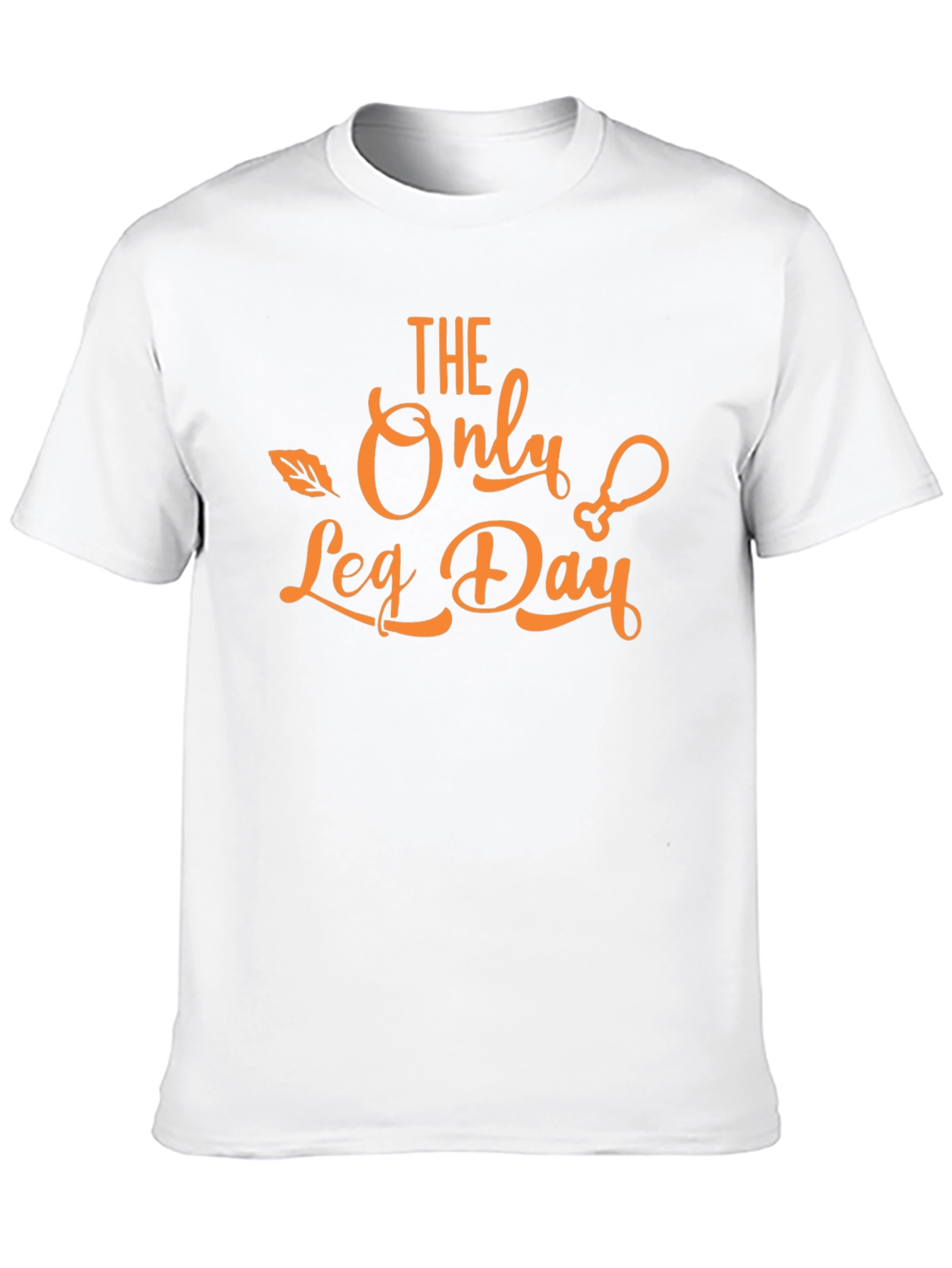Funny Thanksgiving Leg Day T-Shirt
