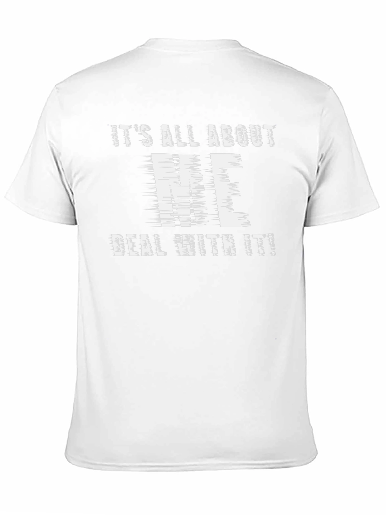 Its All About Me Black Graphic Tee