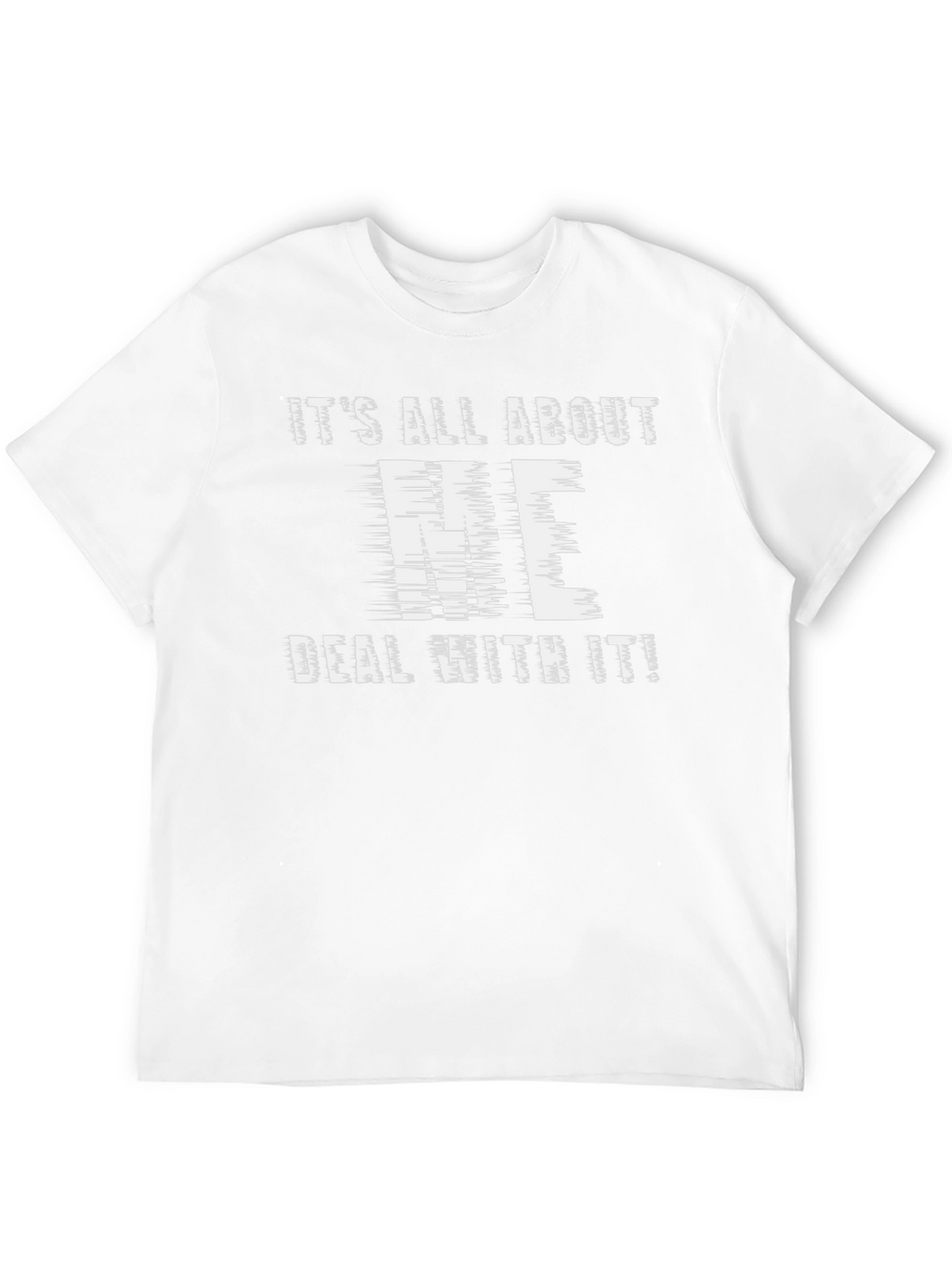 Its All About Me Black Graphic Tee
