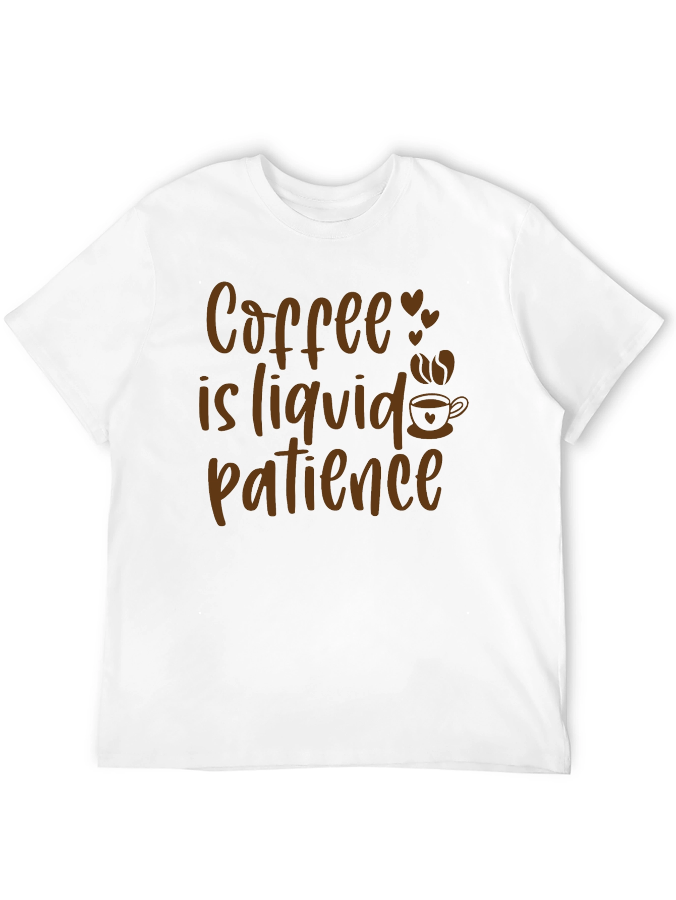 Coffee is Liquid Patience Graphic Tee