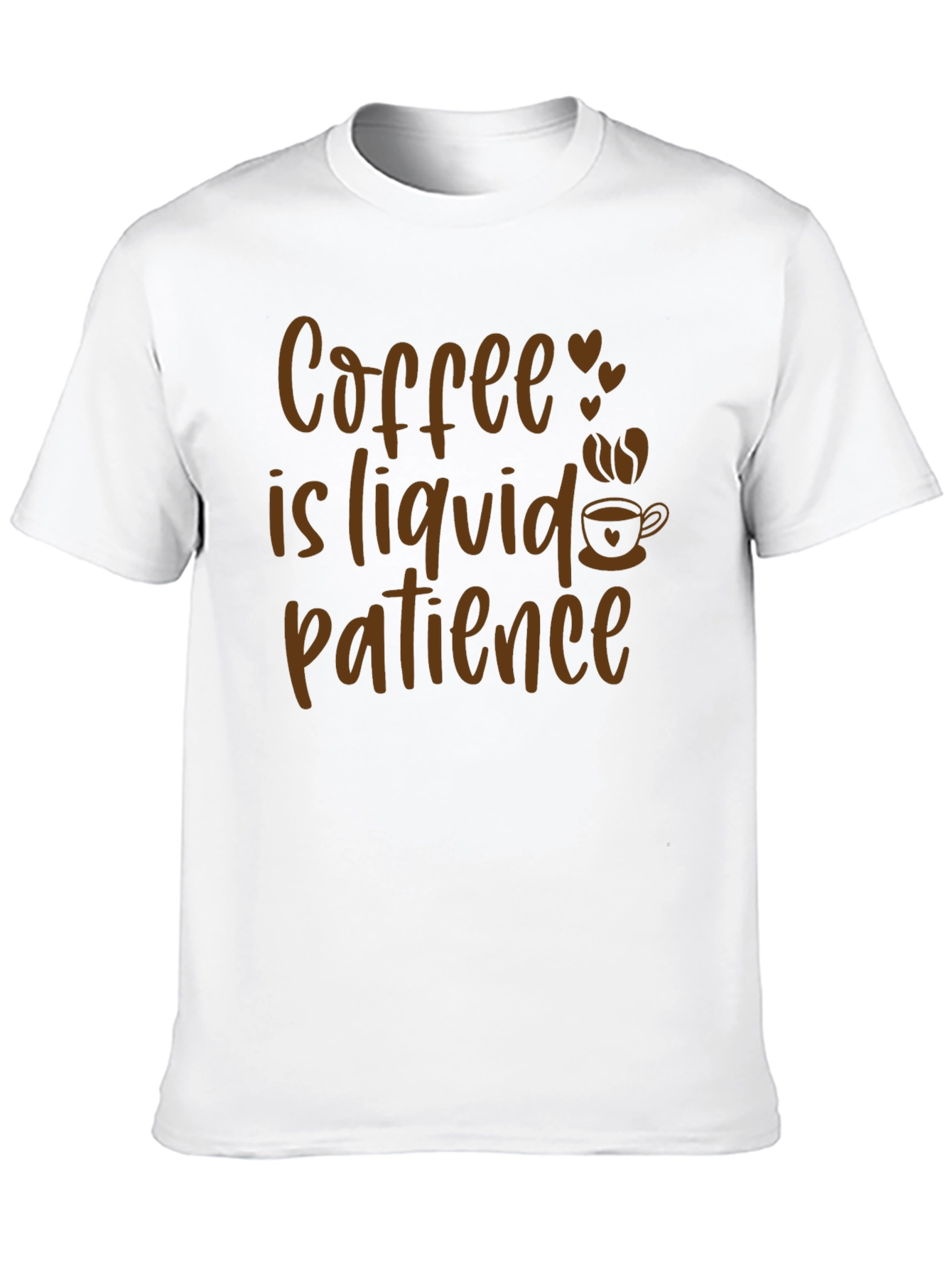 Coffee is Liquid Patience Graphic Tee