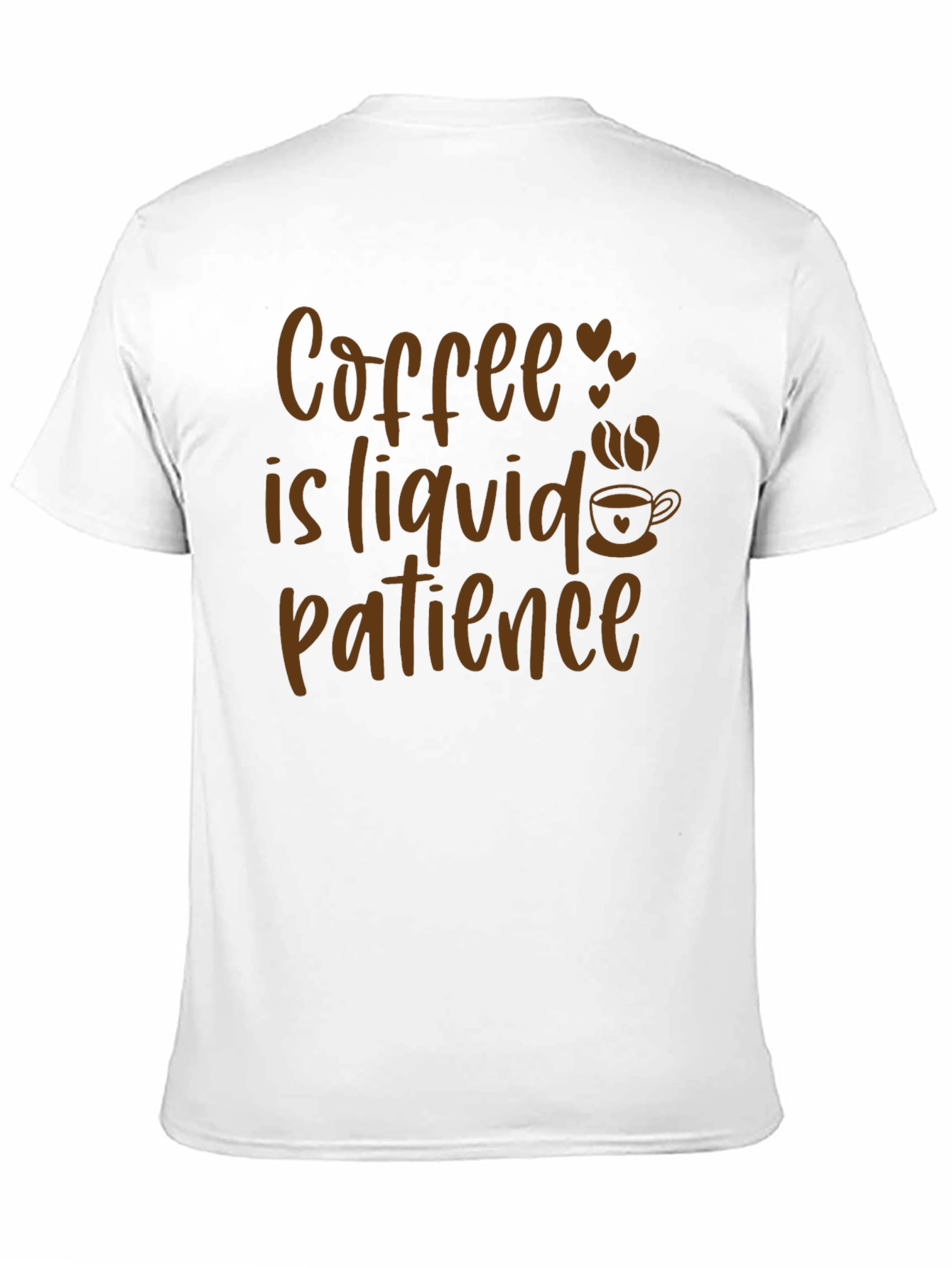 Coffee is Liquid Patience Graphic Tee