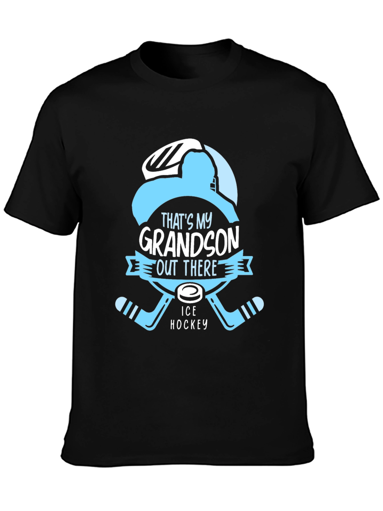 Ice Hockey Grandson T-Shirt