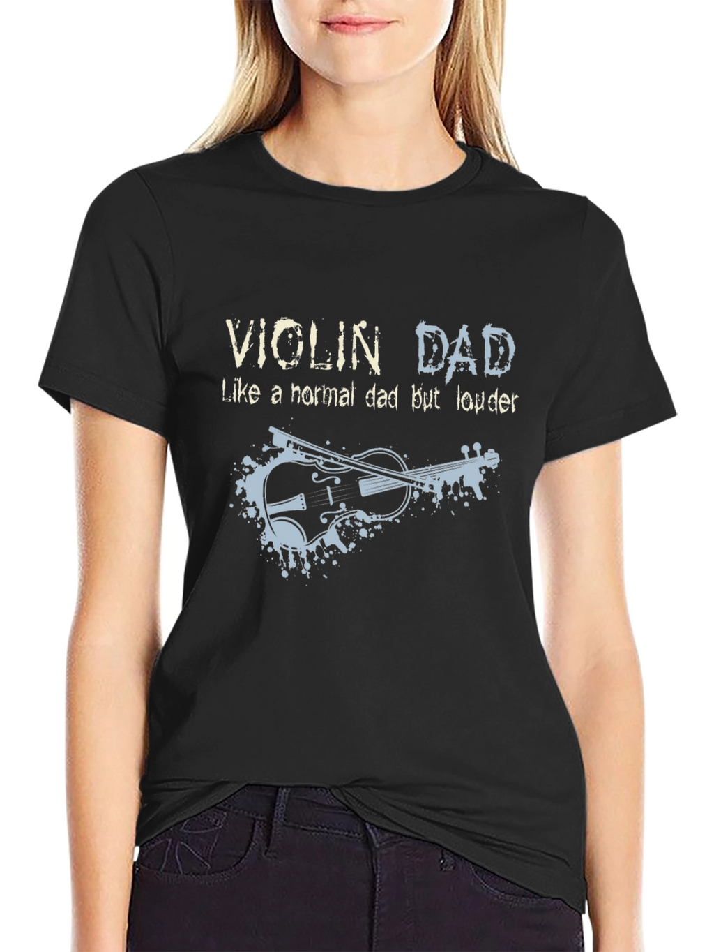 Violin Dad T-Shirt - Loud and Proud!