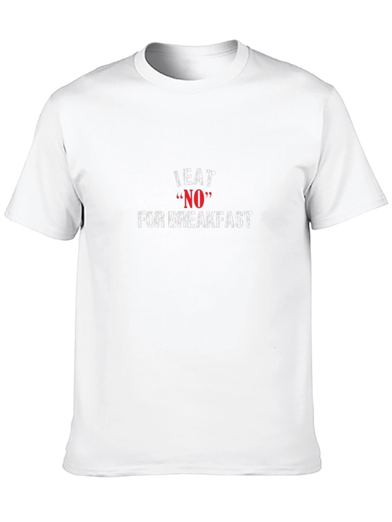 I Eat NO For Breakfast Graphic Tee