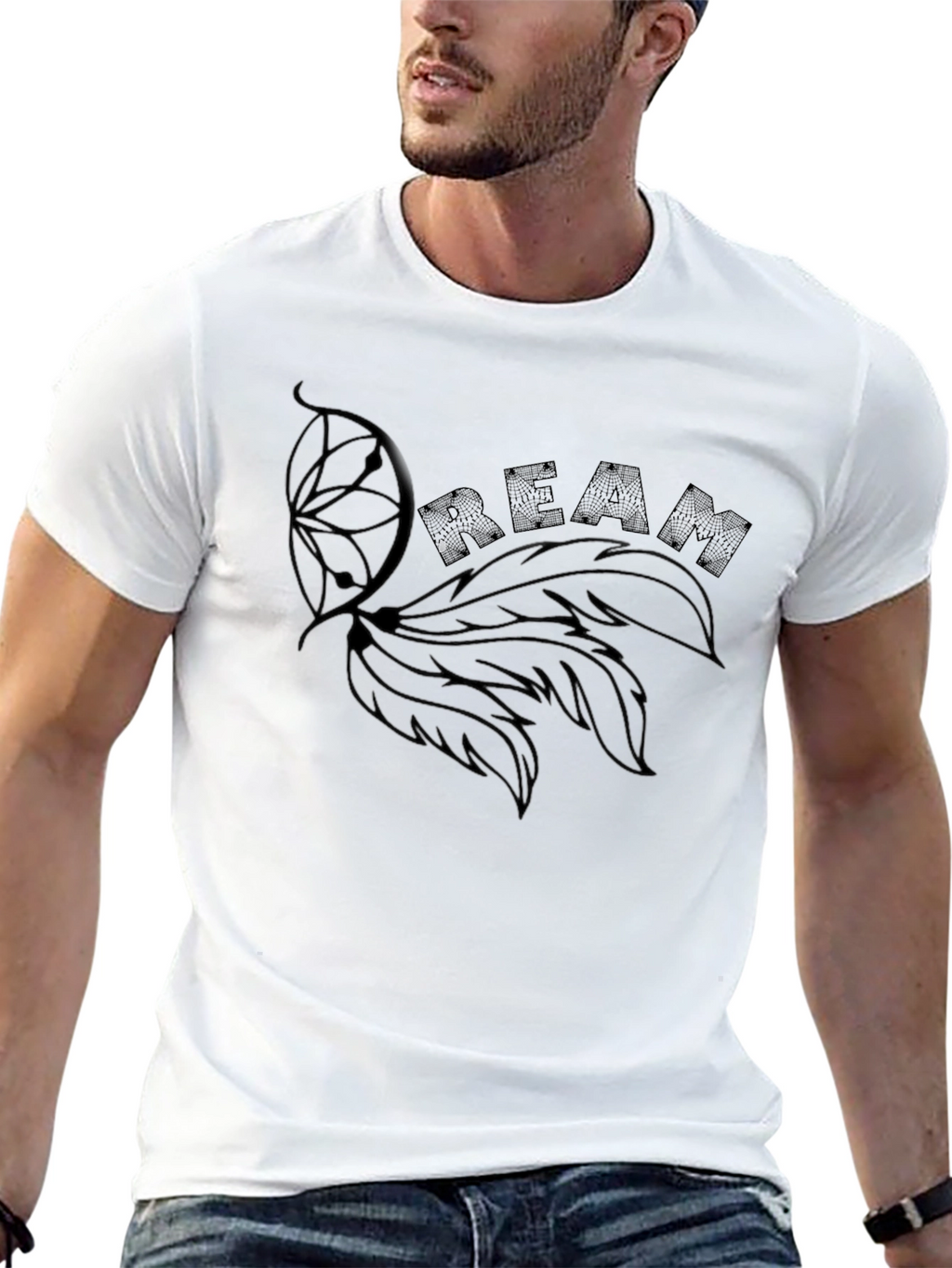 Dreamcatcher Black T-Shirt - Graphic Tee
