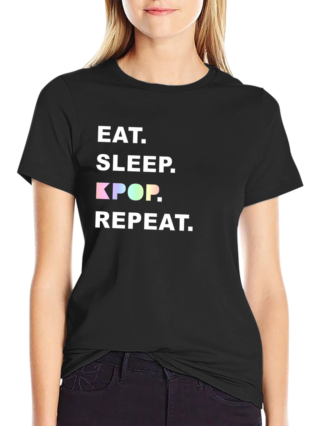 Eat Sleep Kpop Repeat T-Shirt